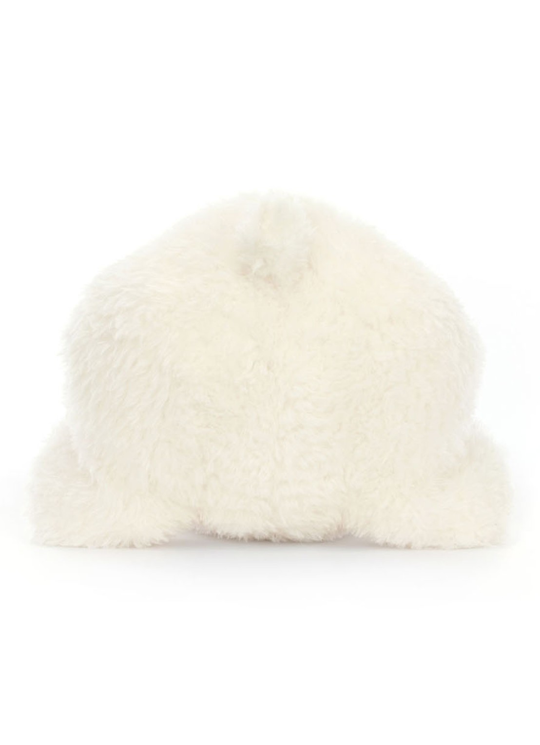 Jellycat Nozzy Polar Bear knuffel 21 cm  - detail 3 wit