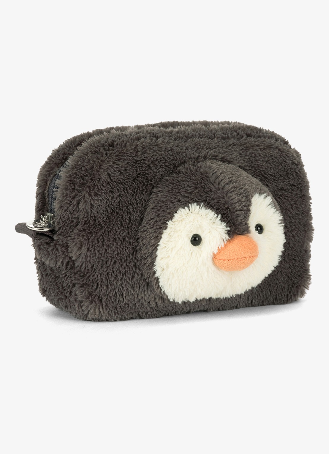 Jellycat Peanut Penguin etui  - voorkant 2 zwart