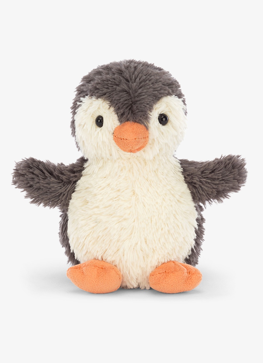 Jellycat Peanut Penguin knuffel 12 cm - detail multicolor