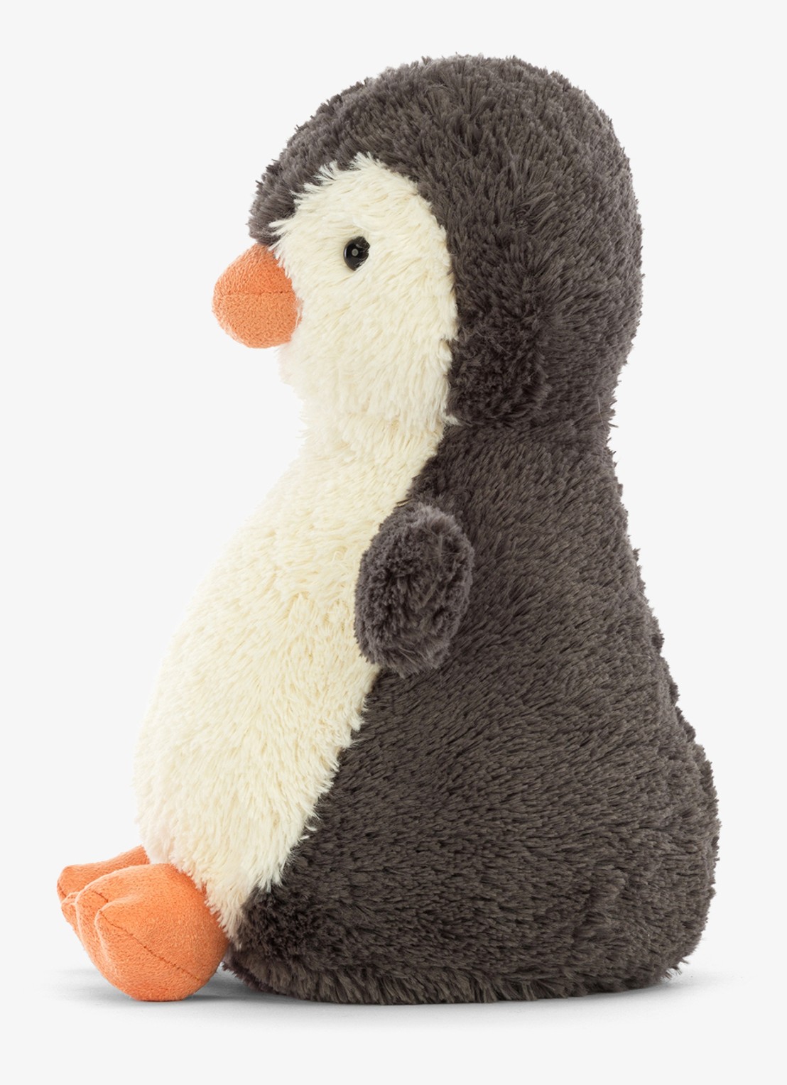Jellycat Peanut Penguin knuffel 24 cm - detail 4 antraciet