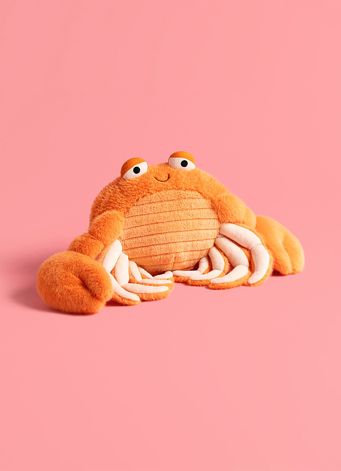 Jellycat Pinchsnap Crab knuffel 17 cm - detail 5 multicolor