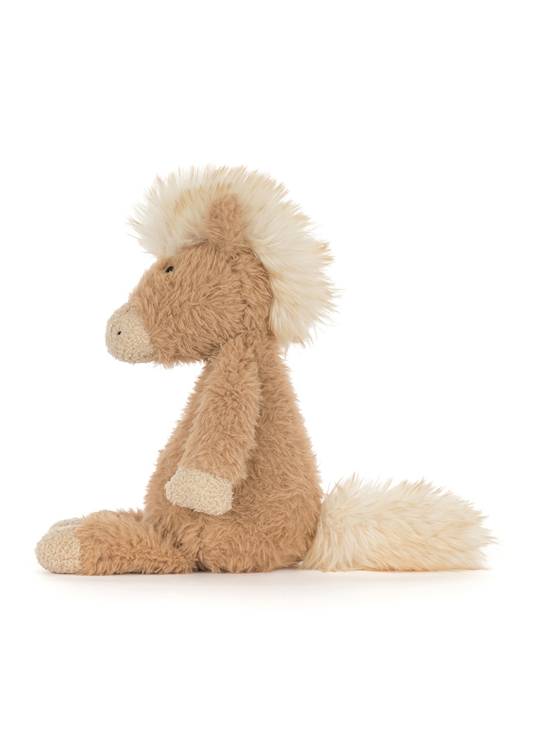 Jellycat Pony knuffel 26 cm - detail bruin