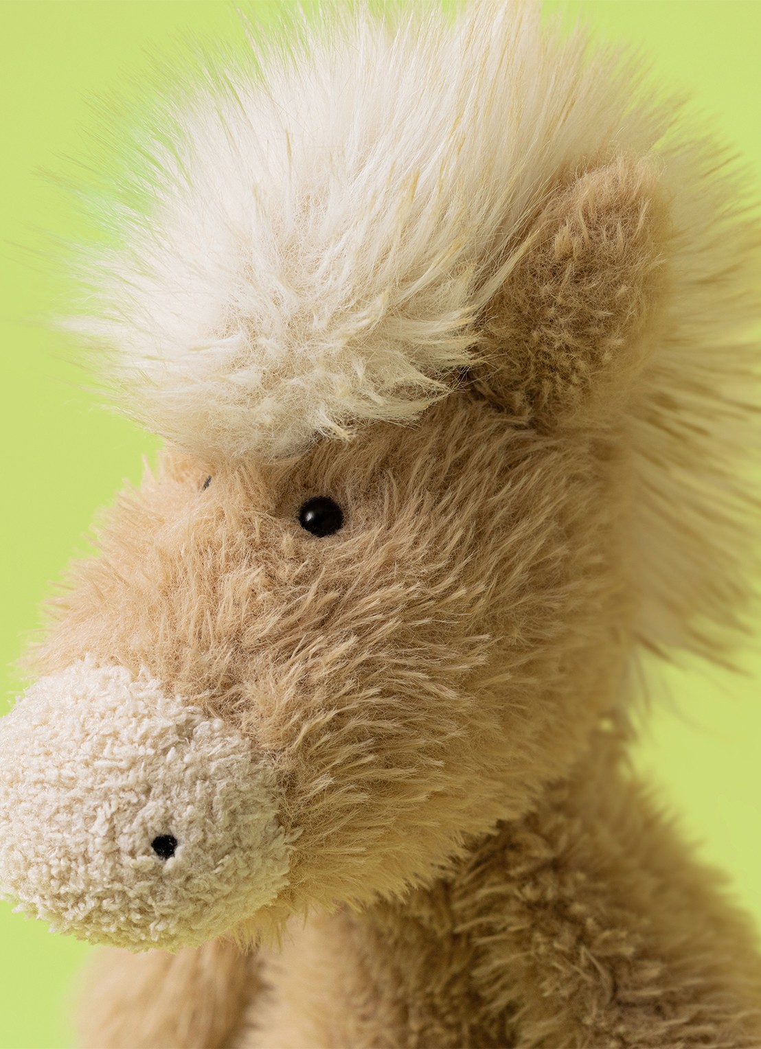 Jellycat Pony knuffel 26 cm - detail 2 bruin