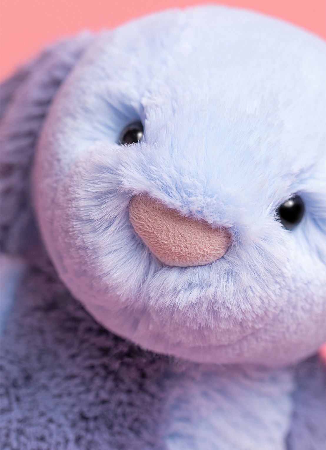 Jellycat Puddlesea Bunny knuffel 23 cm - detail 3 multicolor