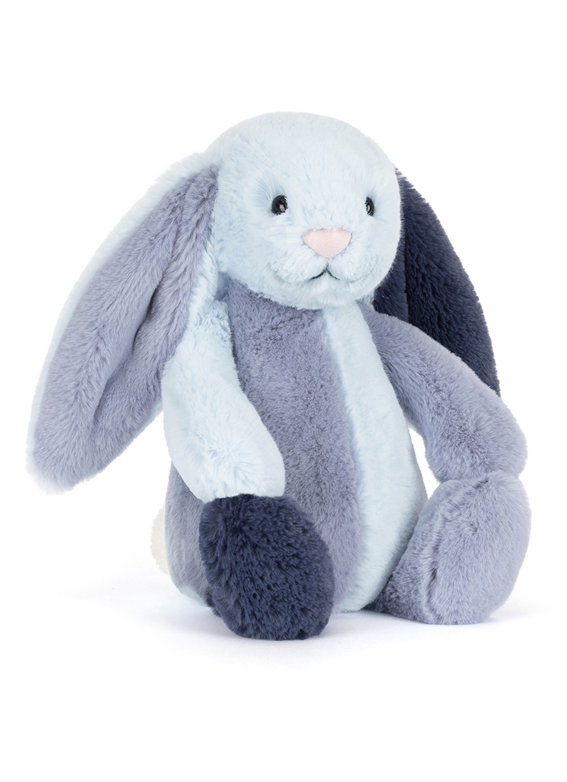 Jellycat Puddlesea Bunny knuffel 23 cm - voorkant multicolor