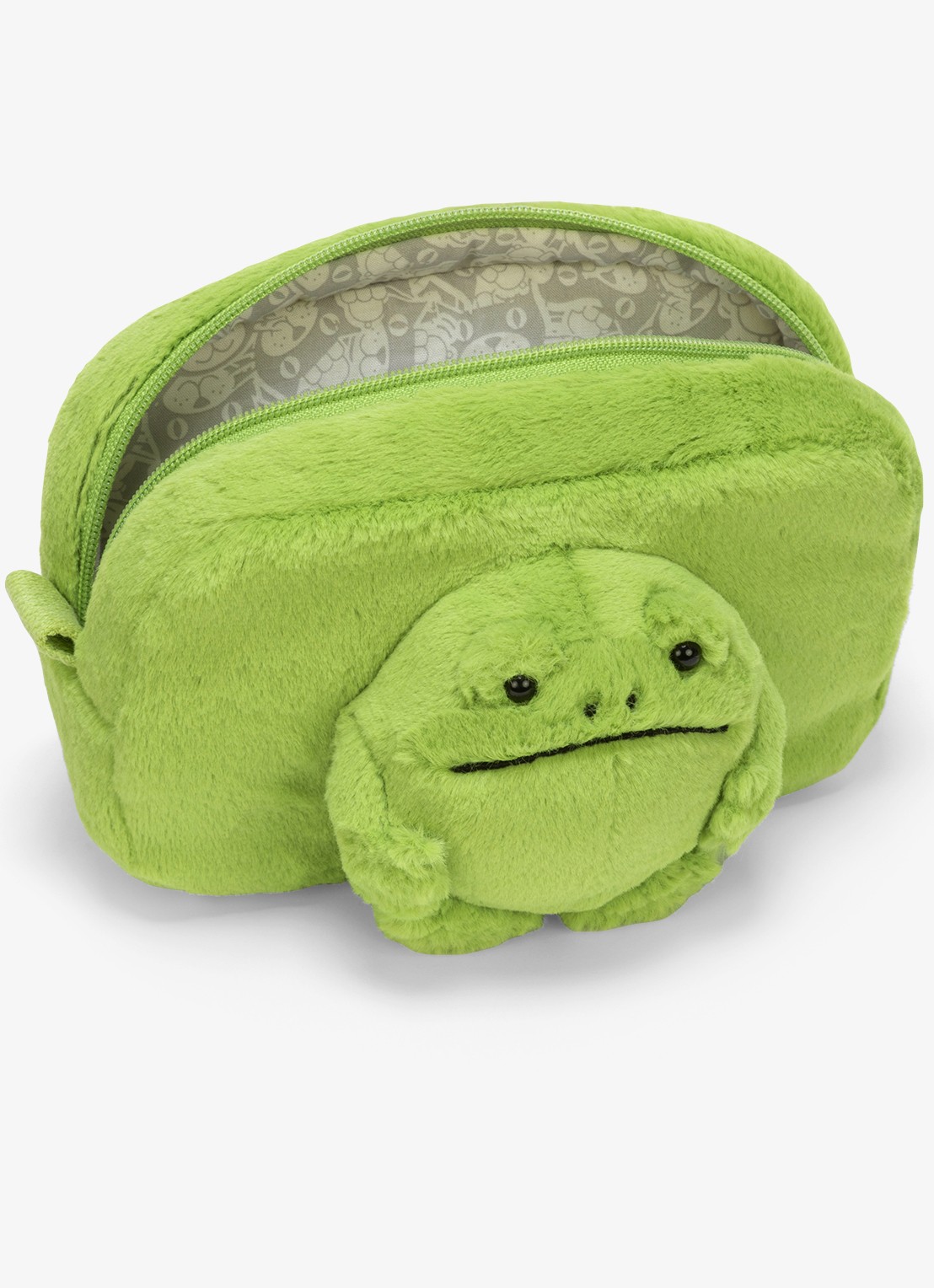 Jellycat Ricky Rain Frog knuffeletui 17 cm - detail 5 groen