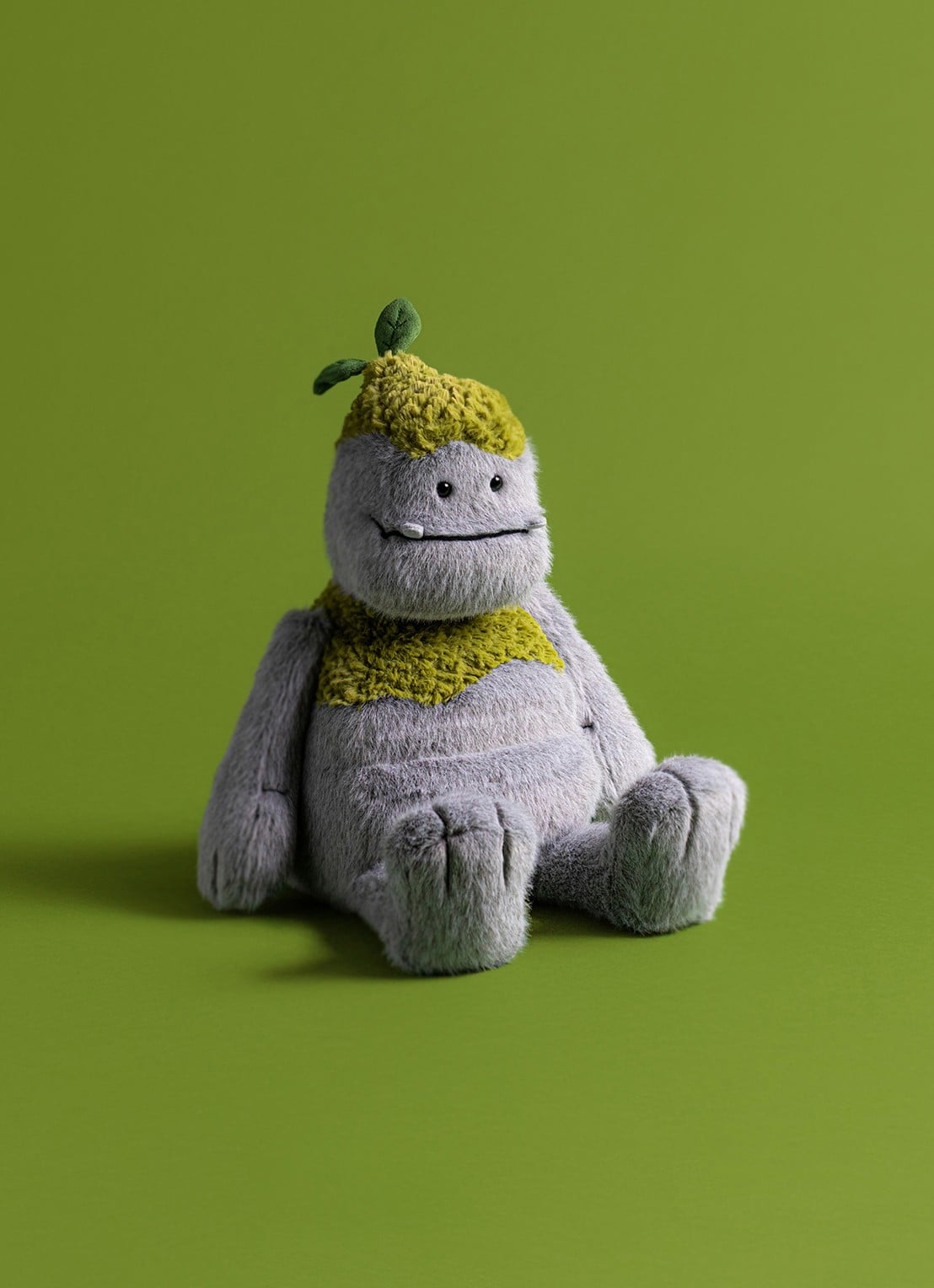 Jellycat Rockleton knuffel 26 cm - detail beige