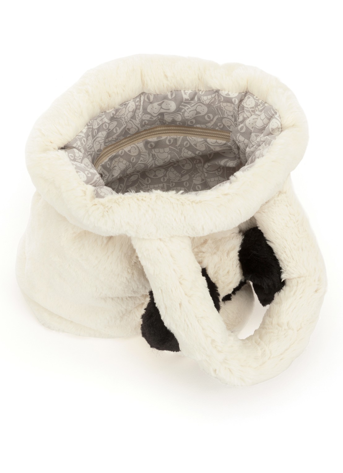Jellycat Rufferty Puppy handtas - detail 5 beige
