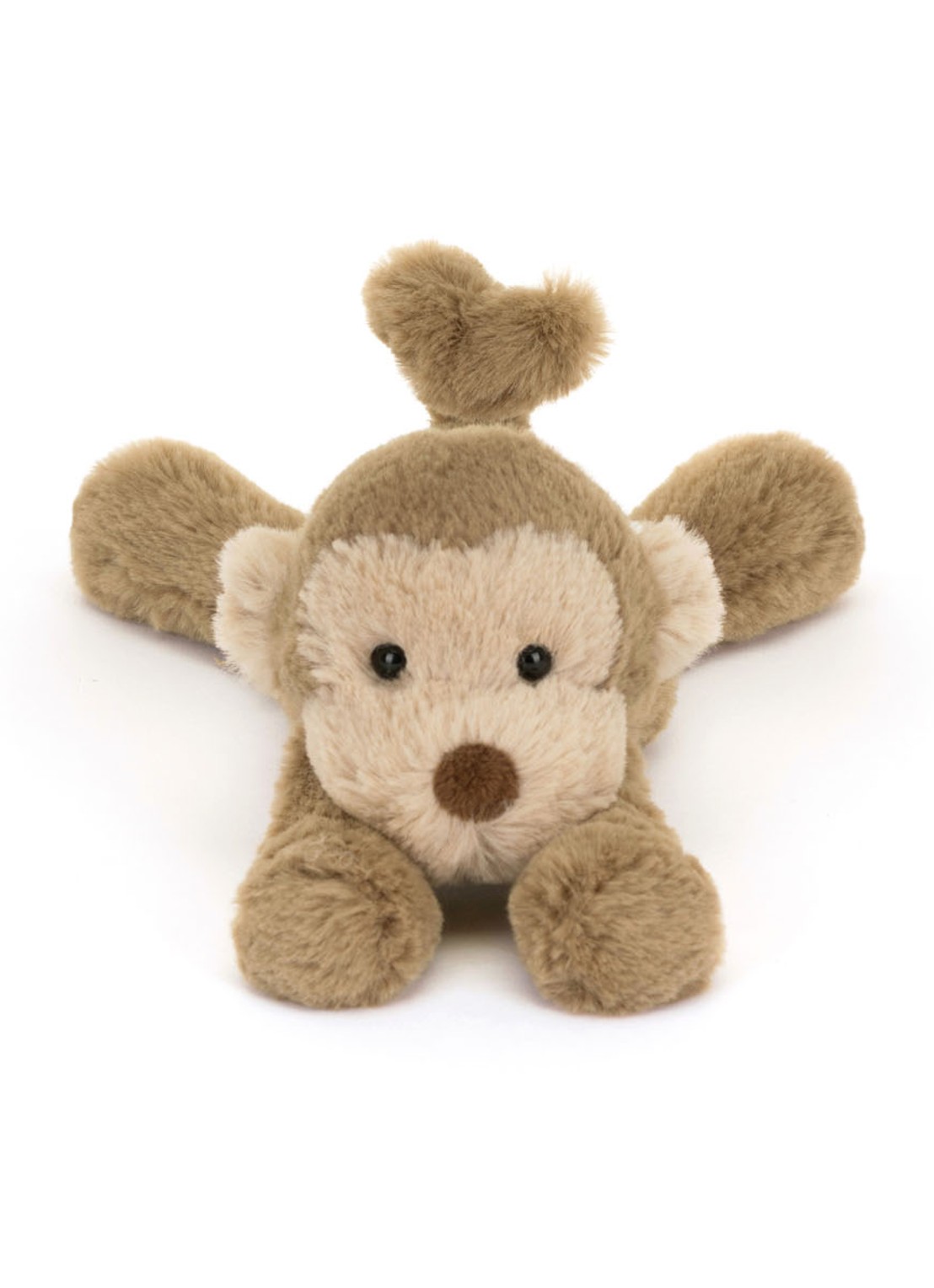 Jellycat Smudge Monkey Tiny knuffel 13 cm - detail 3 multicolor