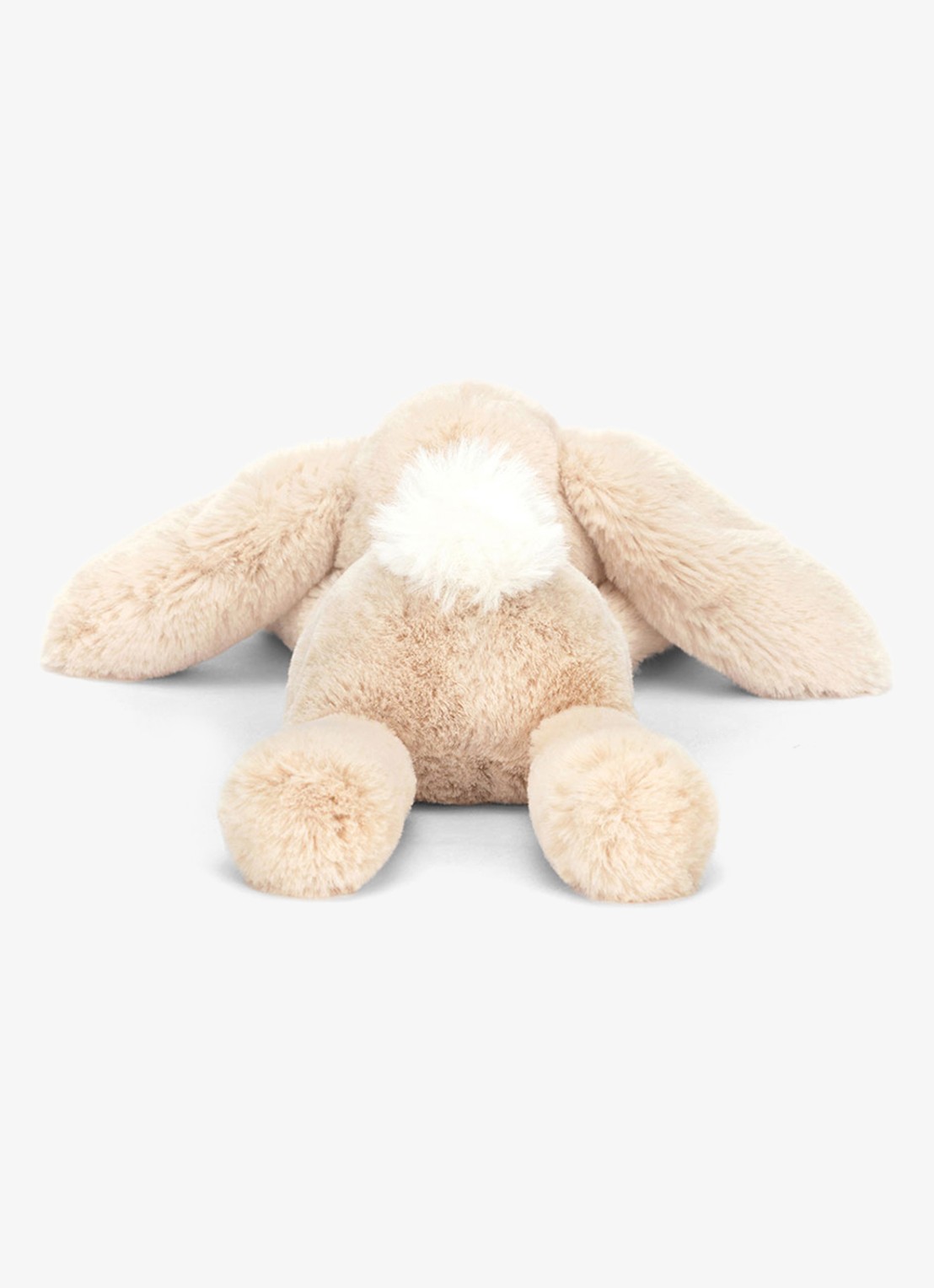 Jellycat Smudge Rabbit Tiny knuffel  - achterkant gebroken wit