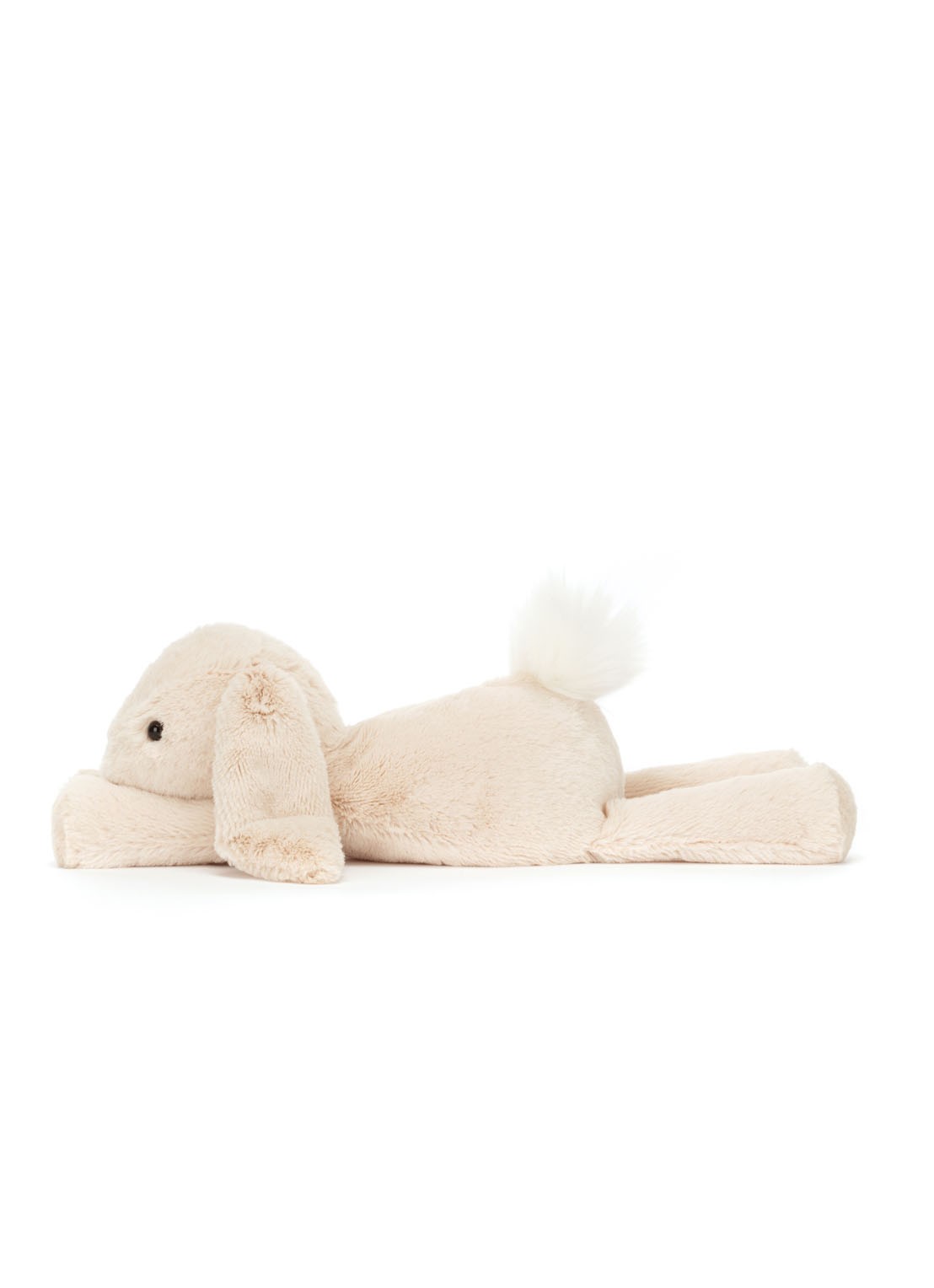 Jellycat Smudge Rabbit - detail 3 gebroken wit