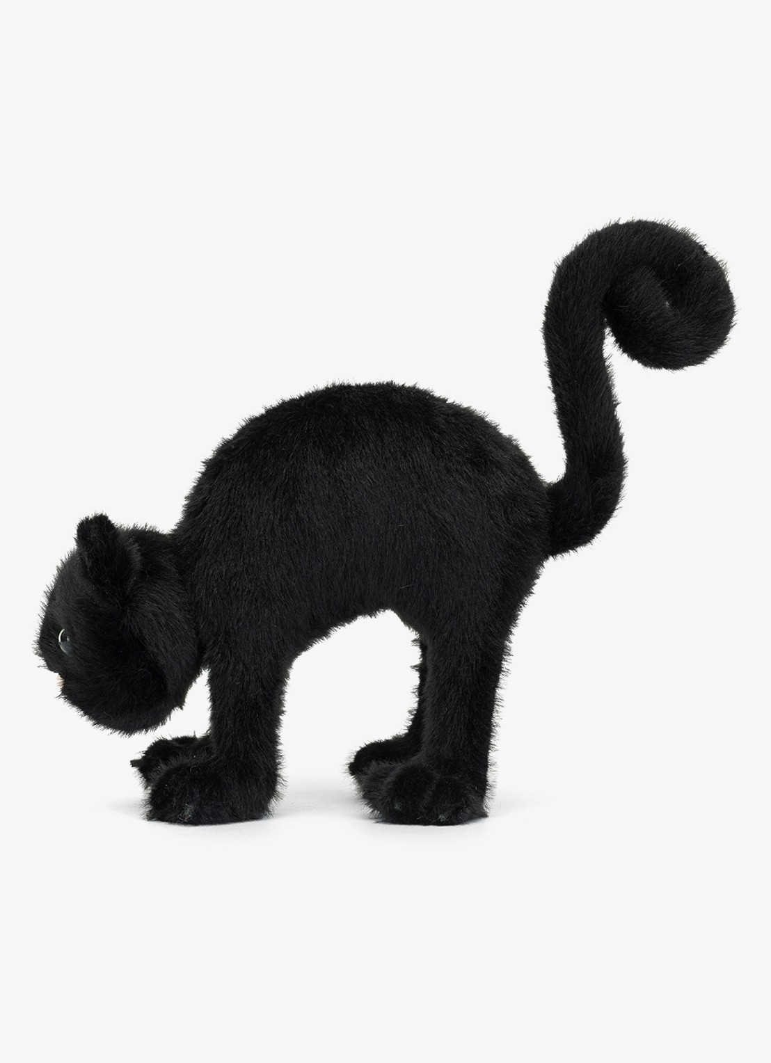 Jellycat Spookipaws Cat knuffel 20 cm  - detail 2 zwart