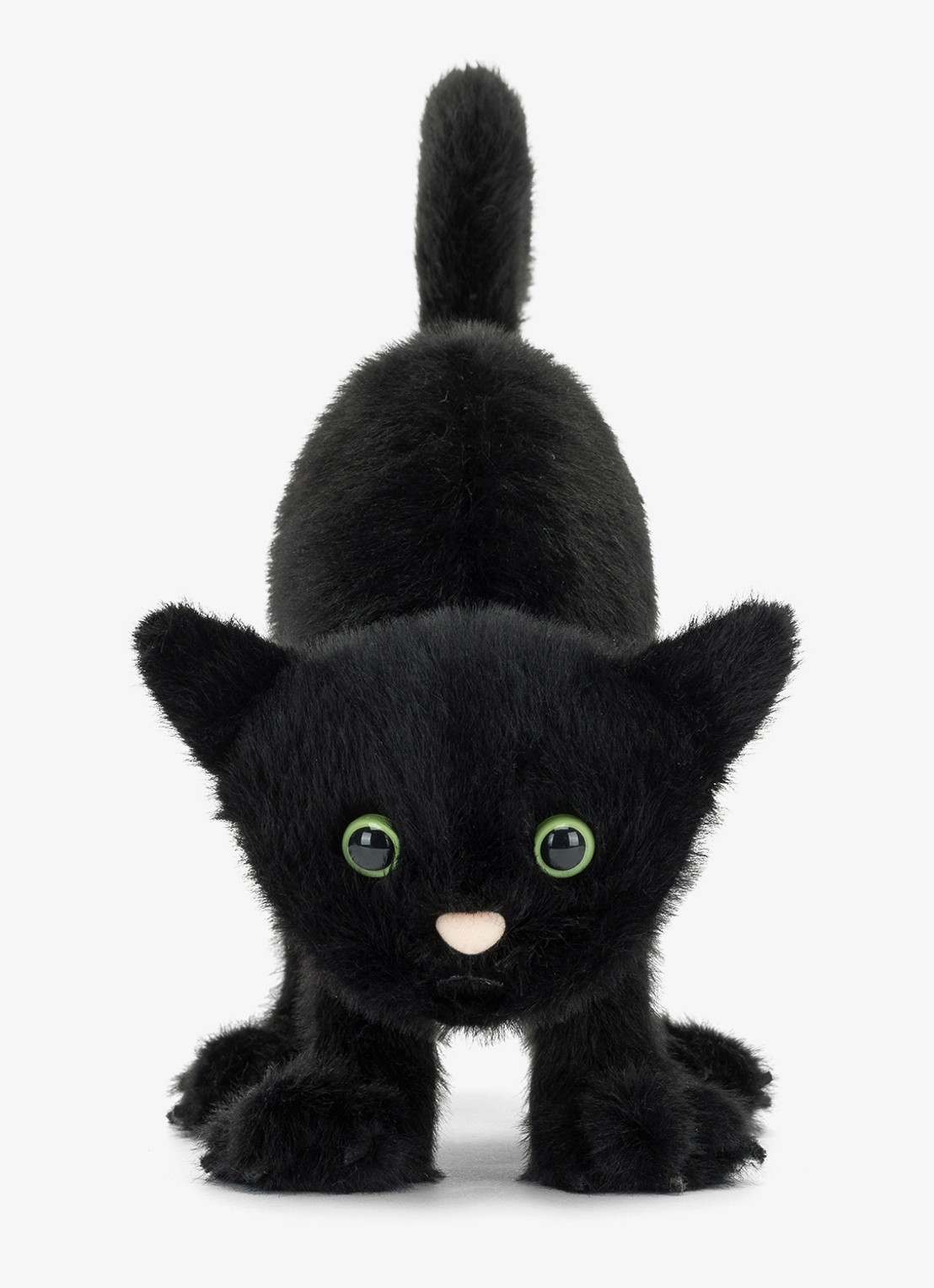 Jellycat Spookipaws Cat knuffel 20 cm  - voorkant 4 zwart