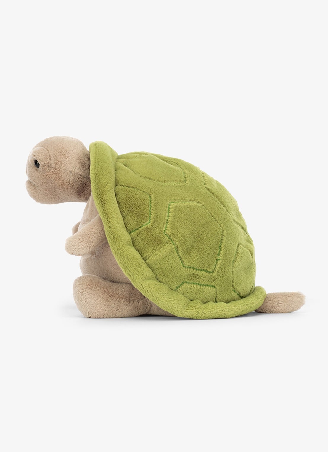 Jellycat Timmy Turtle knuffel 28 cm  - detail 4 groen