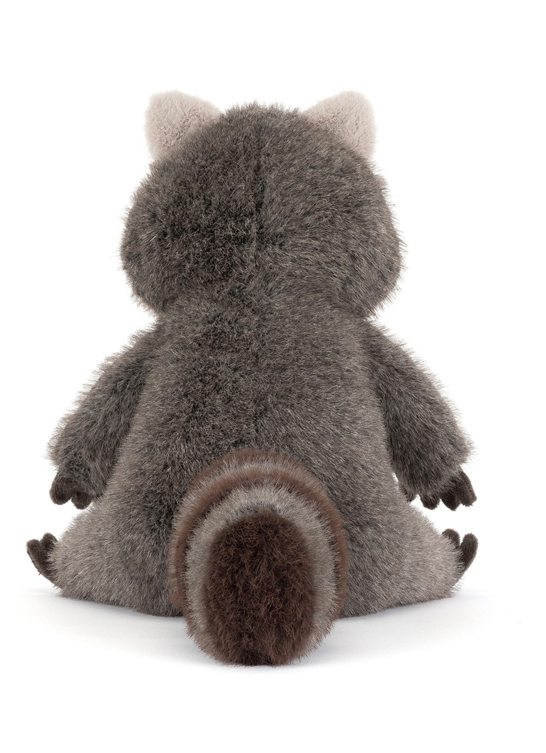 Jellycat Trixiwoo Raccoon knuffel 24 cm - achterkant beige