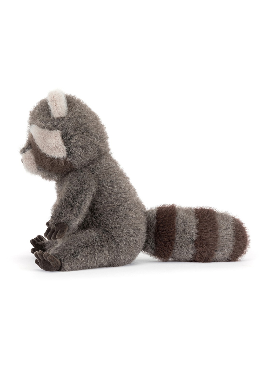 Jellycat Trixiwoo Raccoon knuffel 24 cm - detail 4 beige
