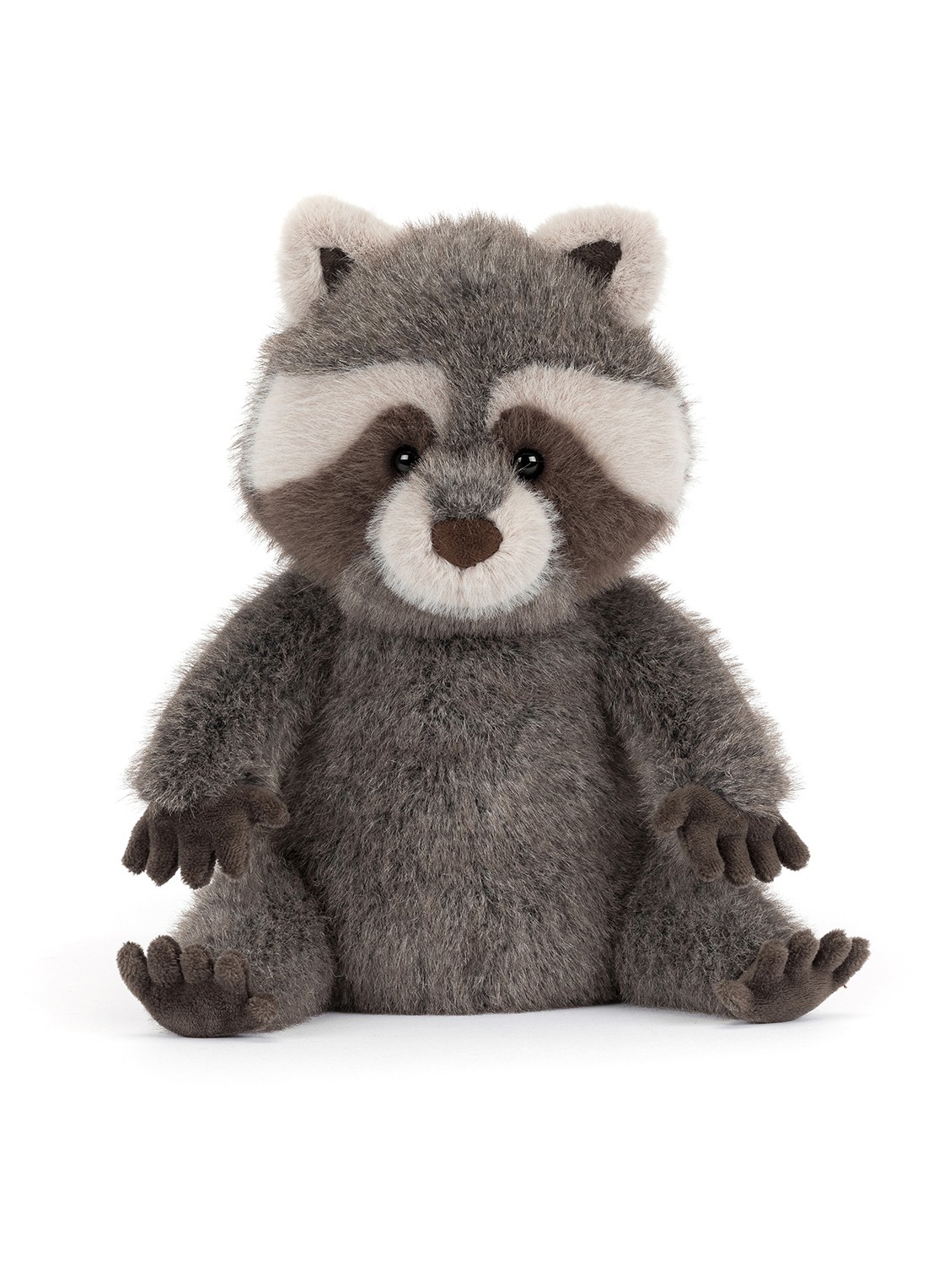 Jellycat Trixiwoo Raccoon knuffel 24 cm - detail 5 beige