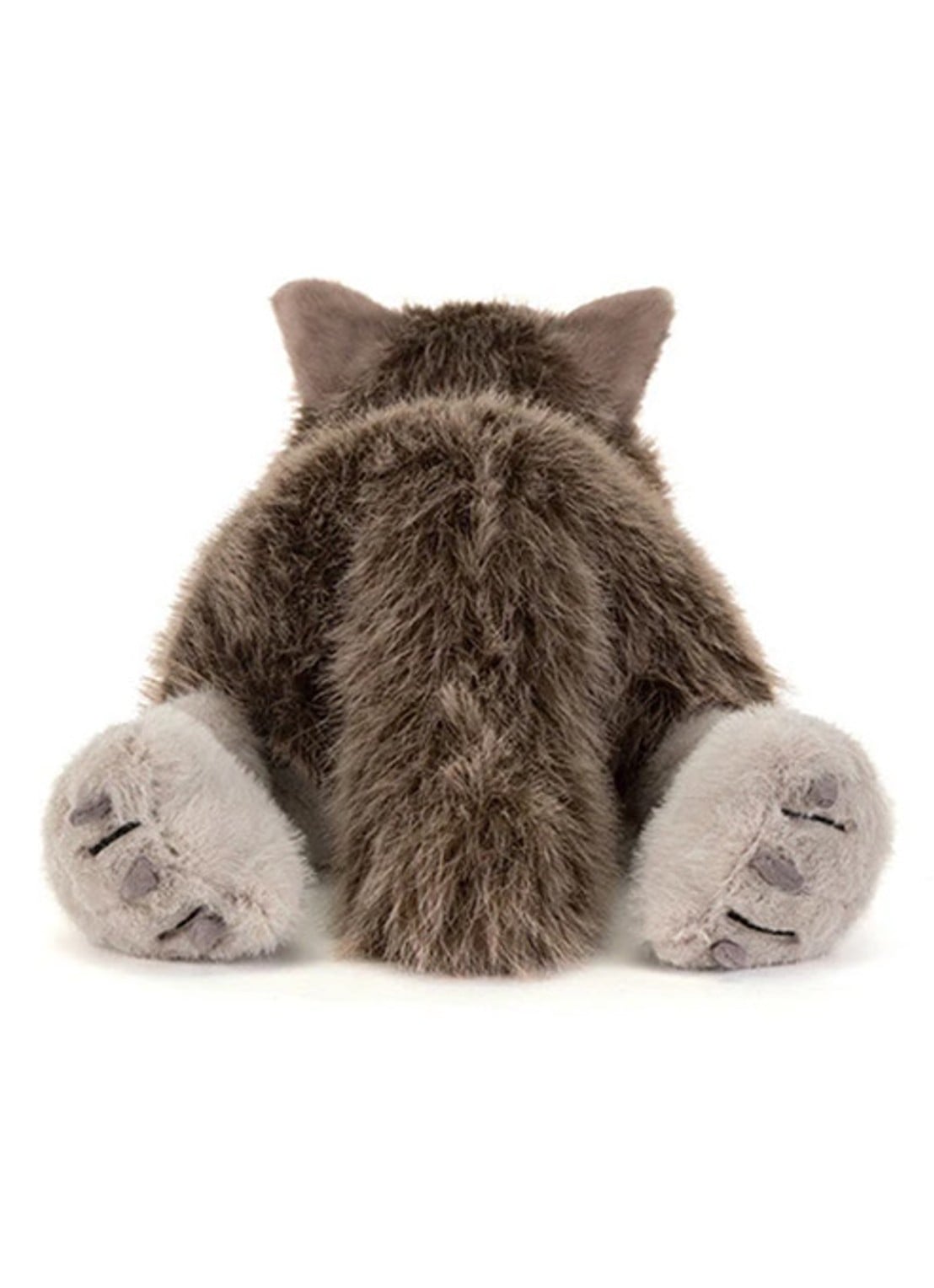 Jellycat Ulrich Wolf knuffel 19 cm - achterkant 2 grijs