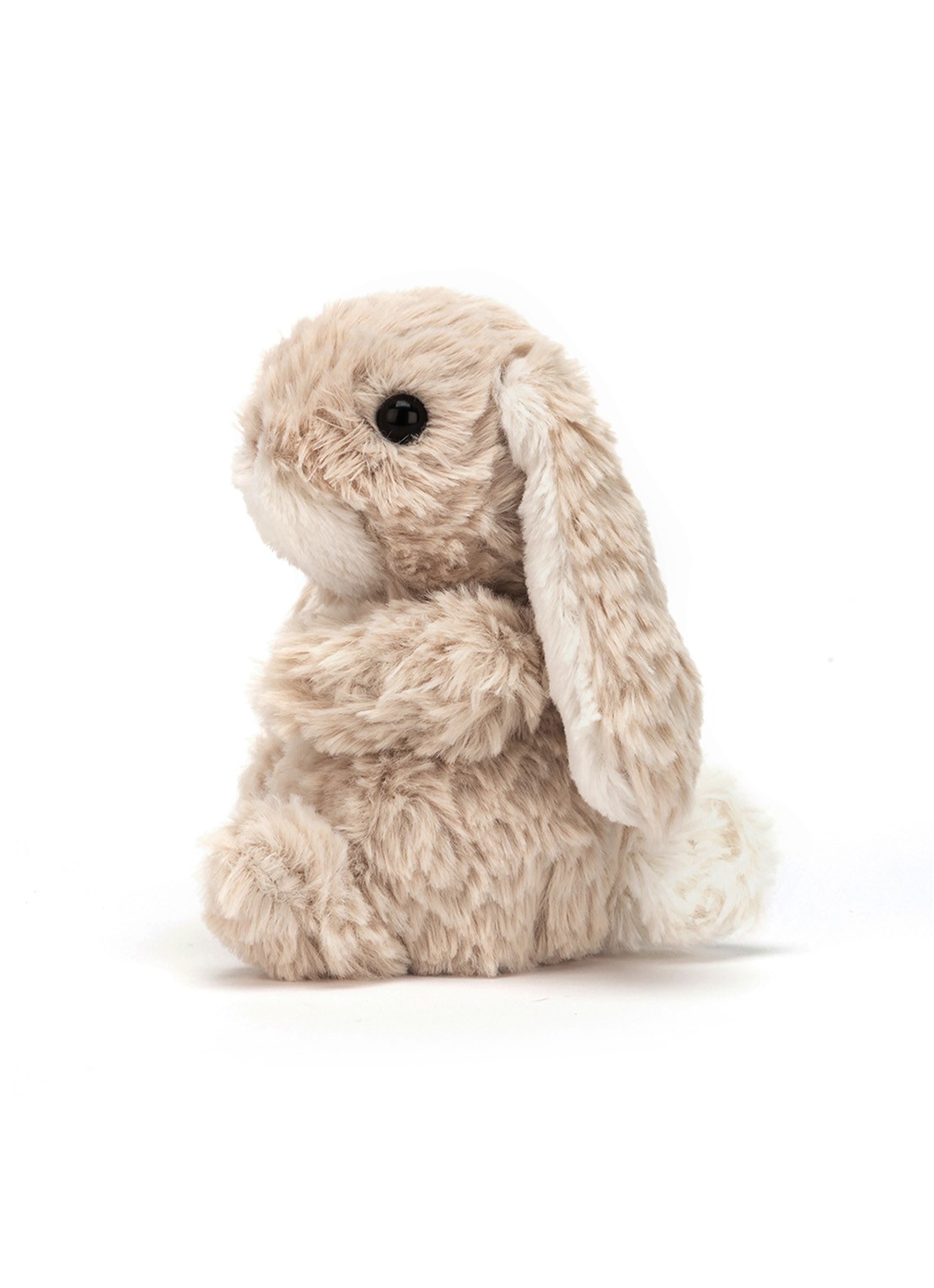 Jellycat Yummy Bunny knuffel 15 cm - detail 3 beige