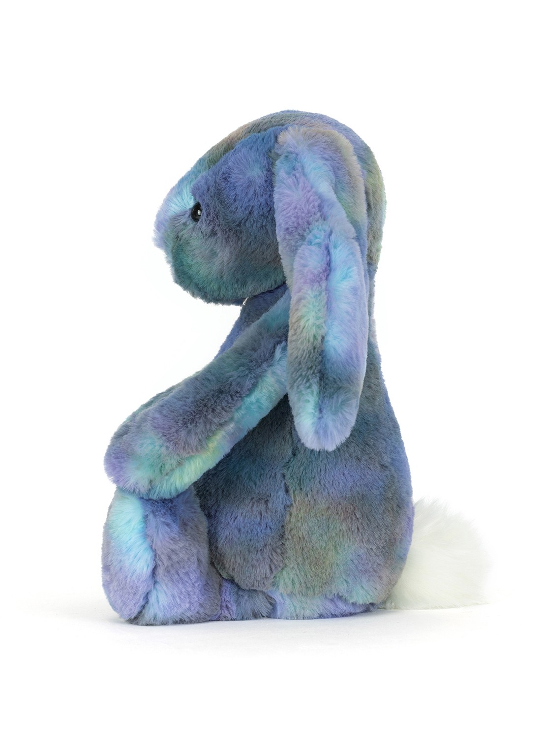 Jellycat Zodihop Luxe Bunny Original knuffel 31 cm  - detail 2 blauw