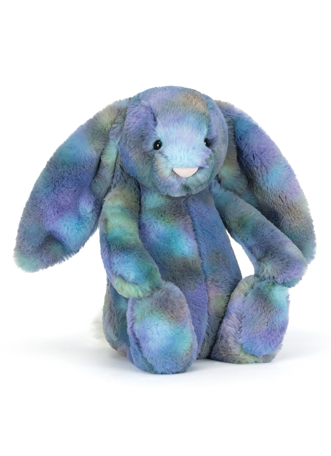 Jellycat Zodihop Luxe Bunny Original knuffel 31 cm  - voorkant 3 blauw