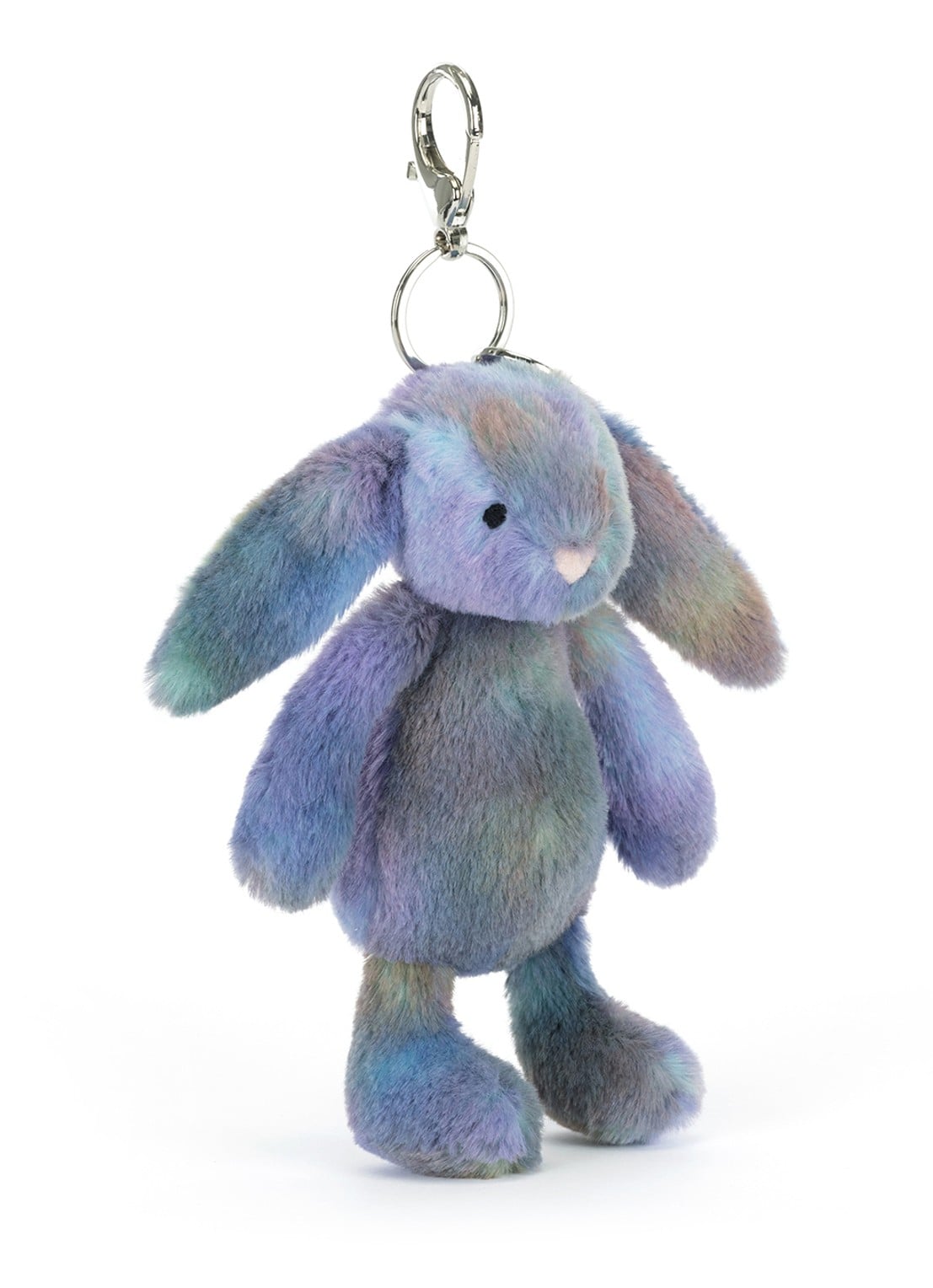 Jellycat Zodihop Luxe Bunny tasbedel - voorkant blauw