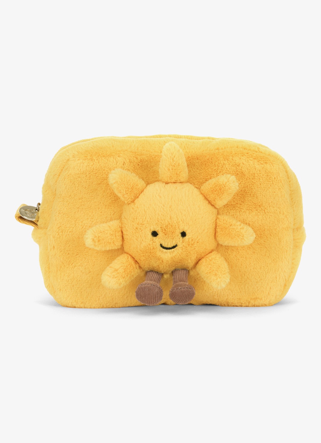Jellycat Zon etui 13 cm - voorkant 2 geel