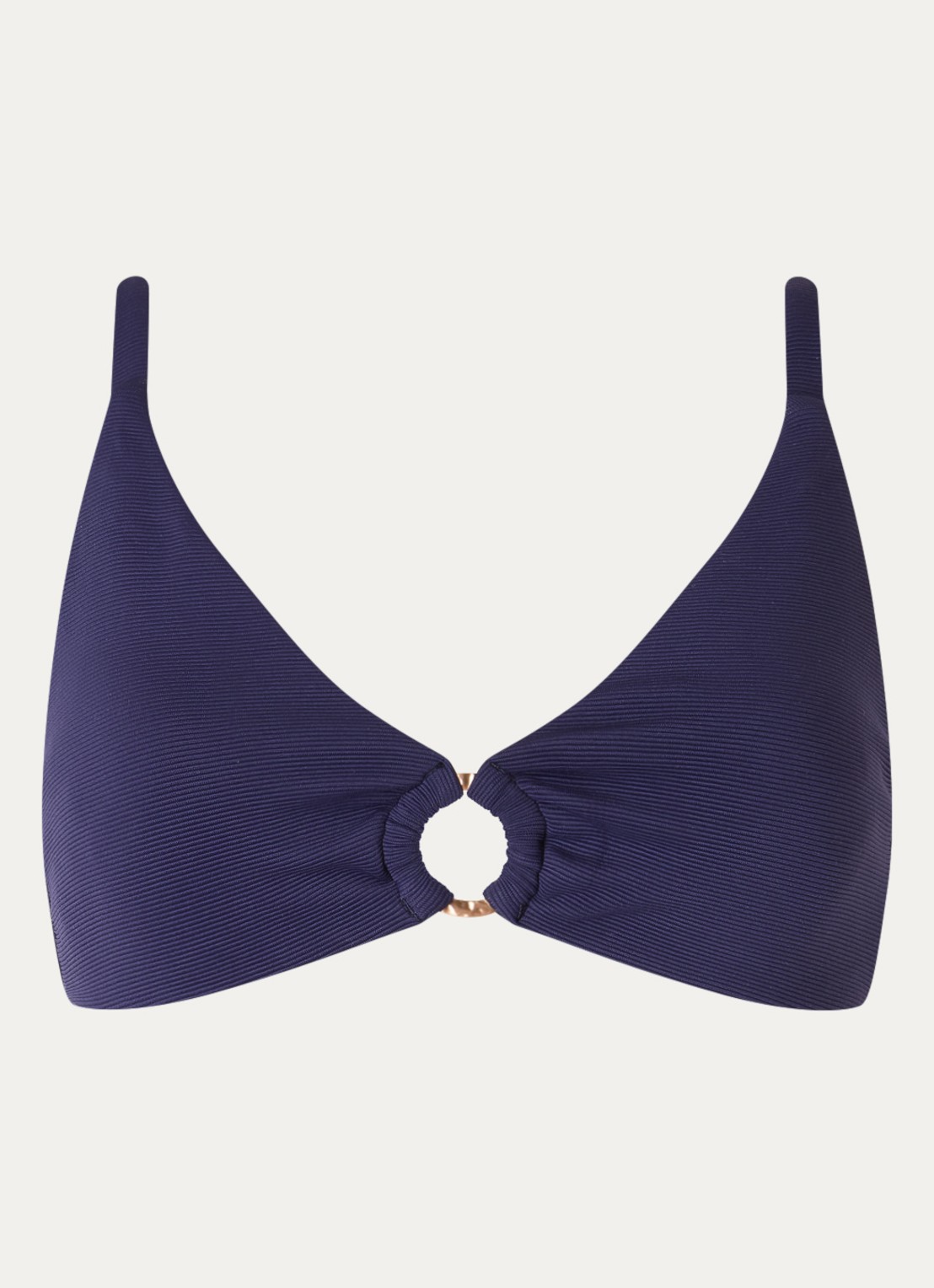 JETS Australia Isla bikinitop met uitneembare vulling - voorkant 4 donkerblauw