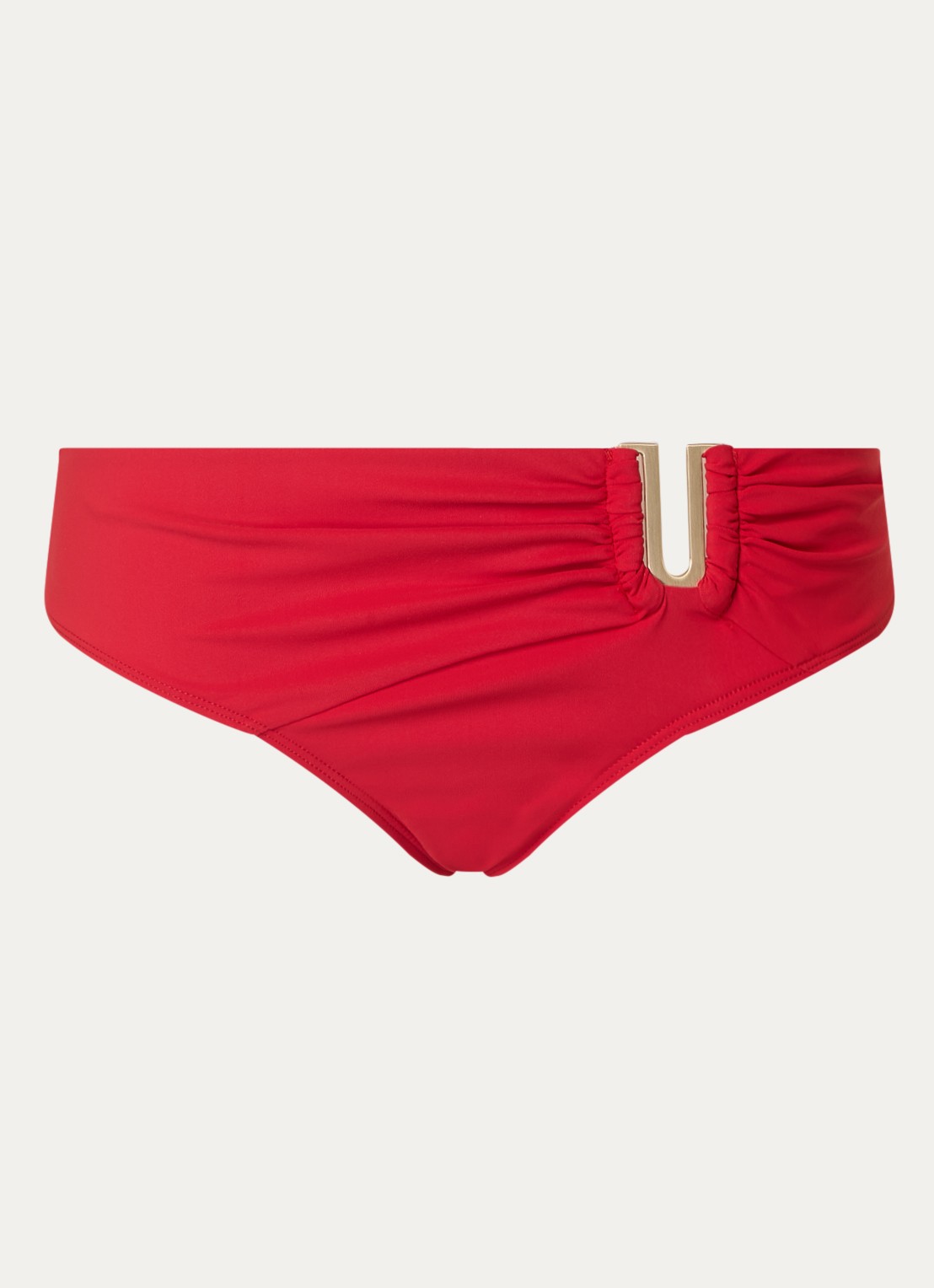 JETS Australia Jetset bikinislip met cut-out detail - voorkant 4 rood