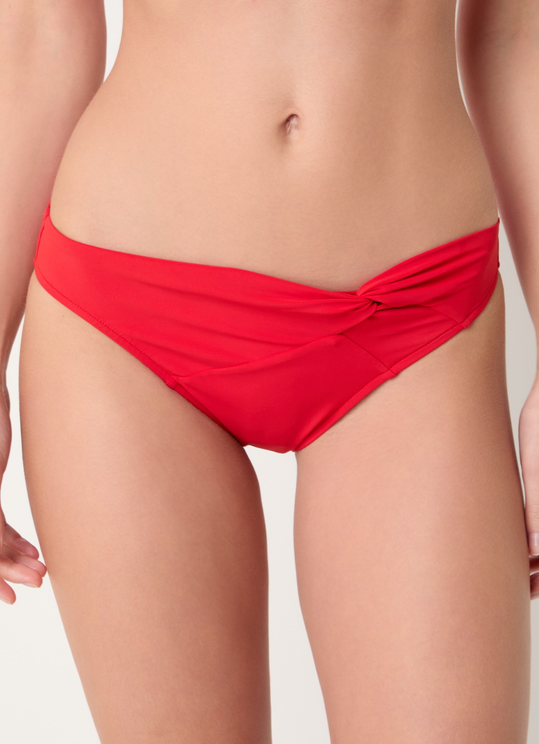JETS Australia Jetset bikinislip met geknoopt detail - detail 2 rood
