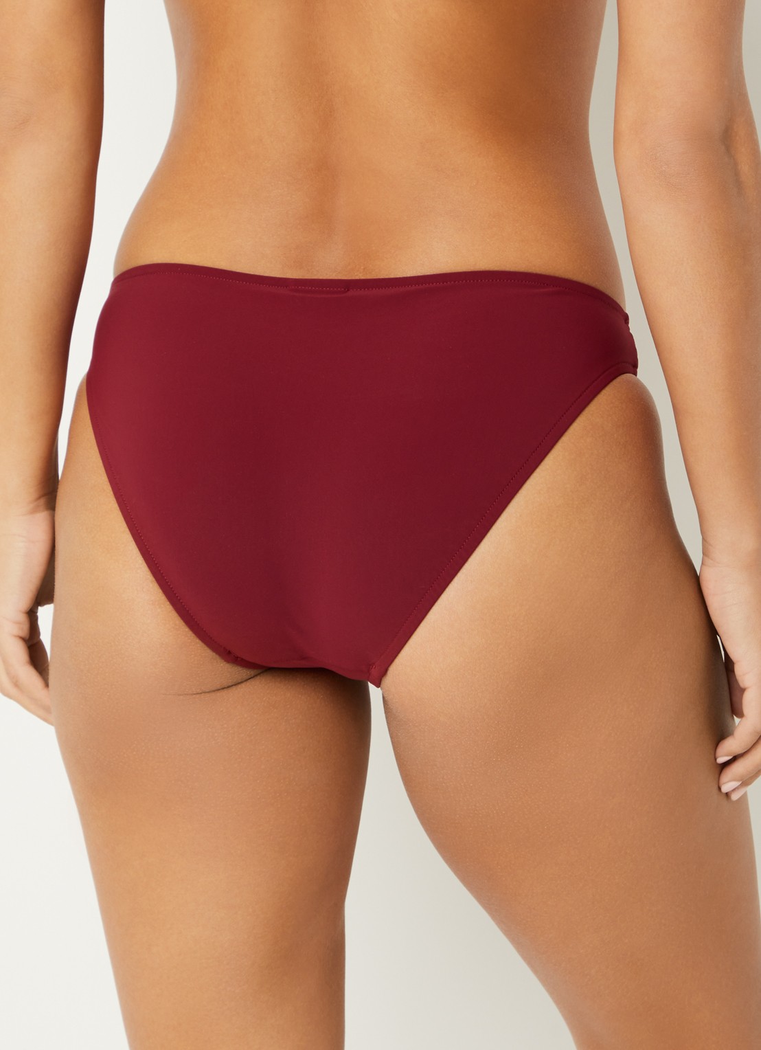 JETS Australia Jetset bikinislip - achterkant bordeauxrood