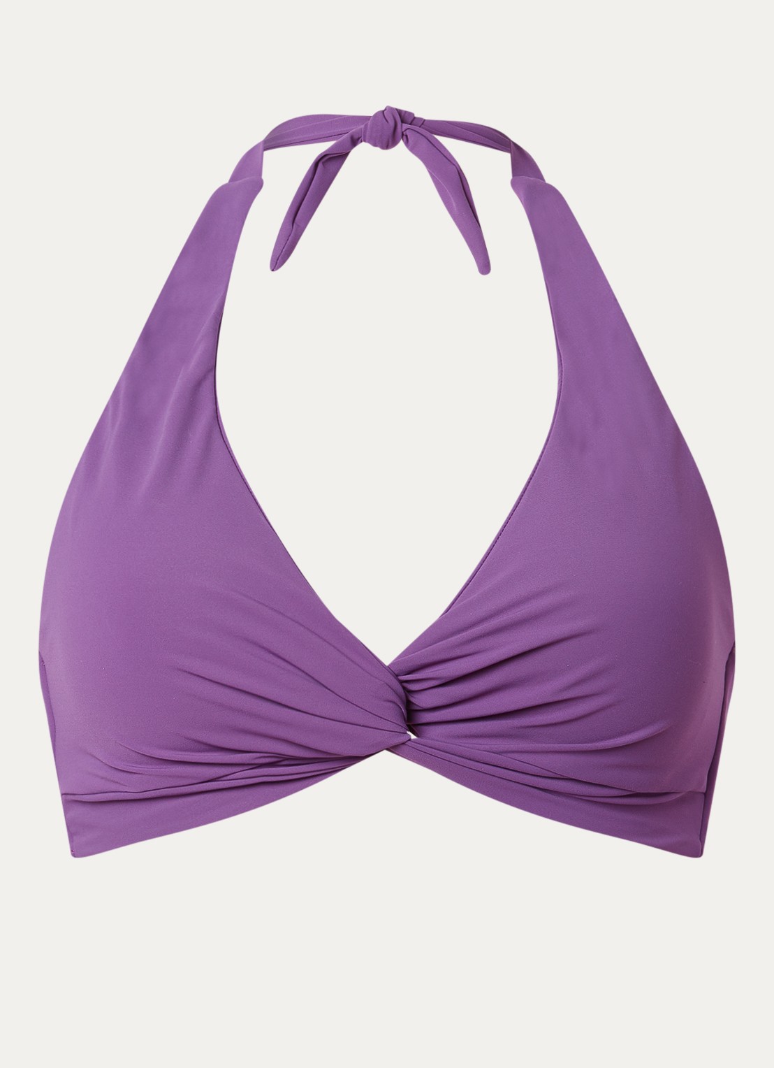 JETS Australia Jetset halter bikinitop met uitneembare vulling - voorkant 4 paars