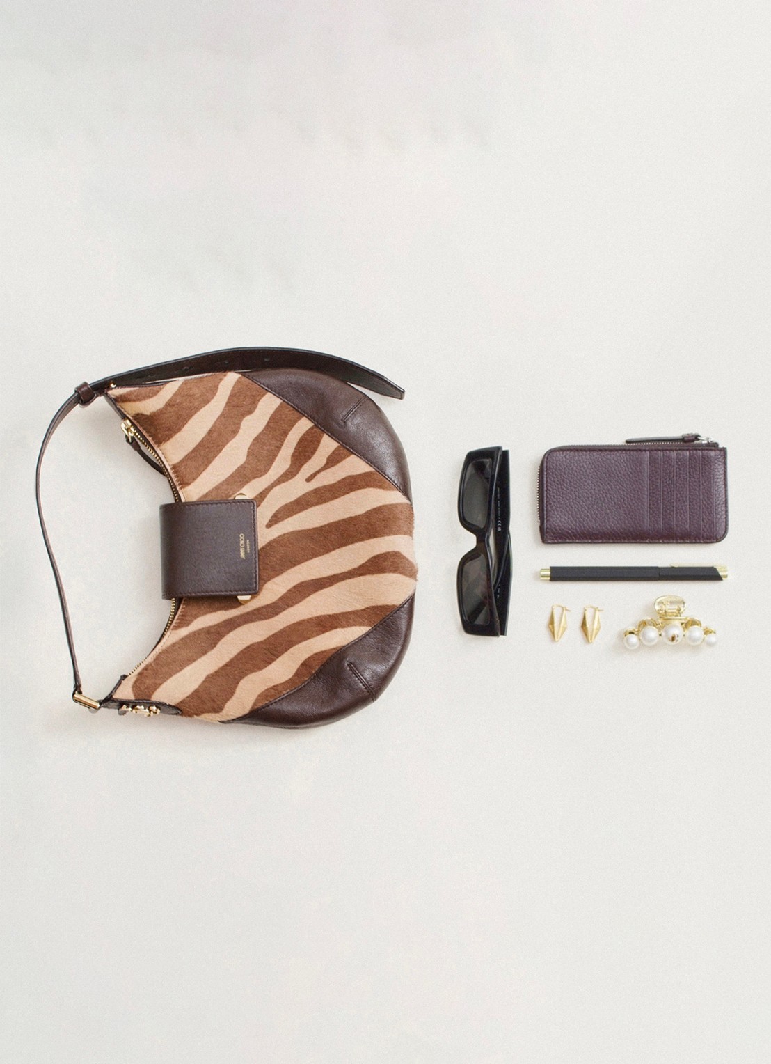 Jimmy Choo Bar Hobo/S schoudertas van raffia met kalfsleren details - detail 4 beige