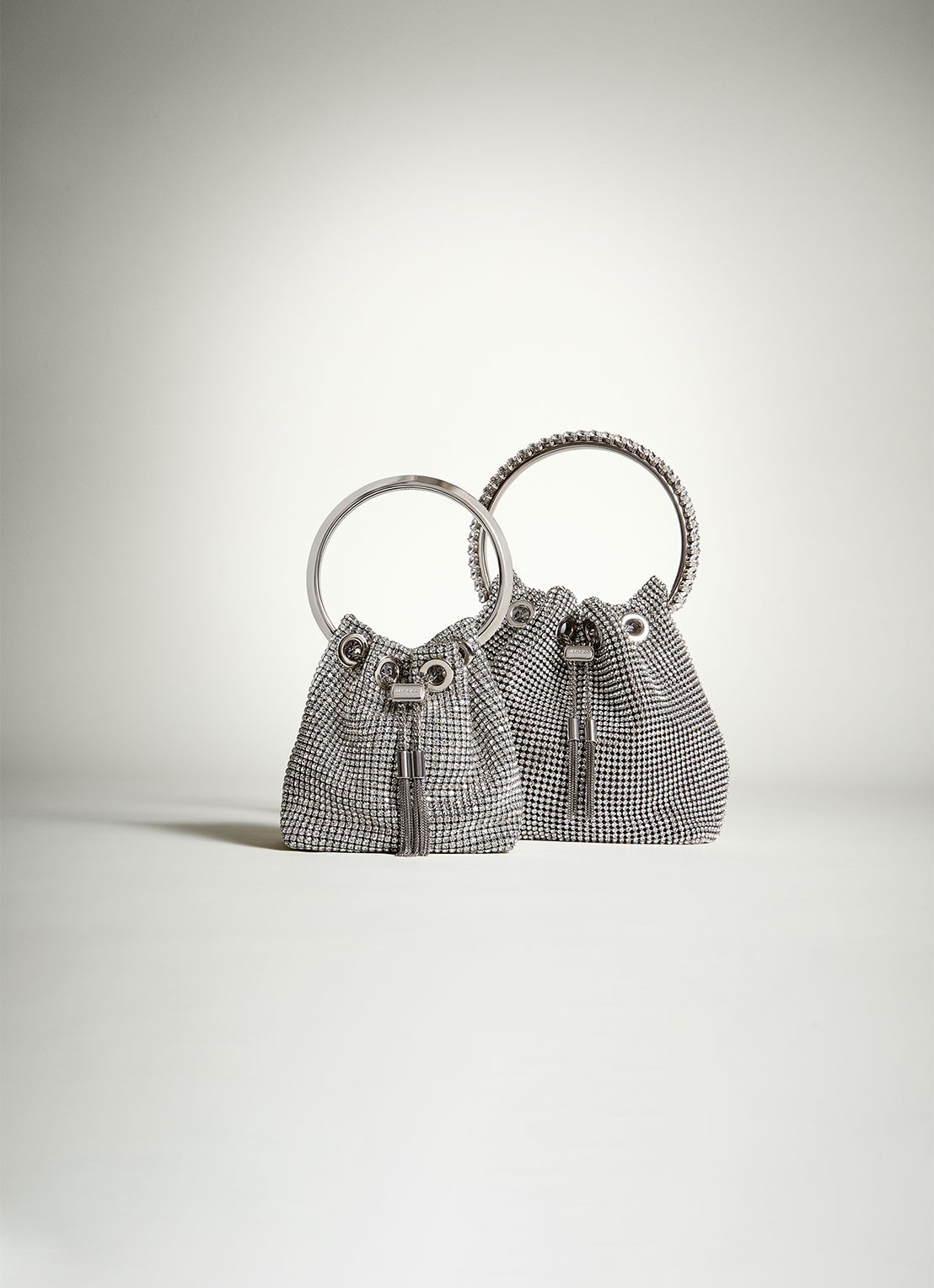 Jimmy Choo Bon Bon handtas van raffia - detail 4 bruin