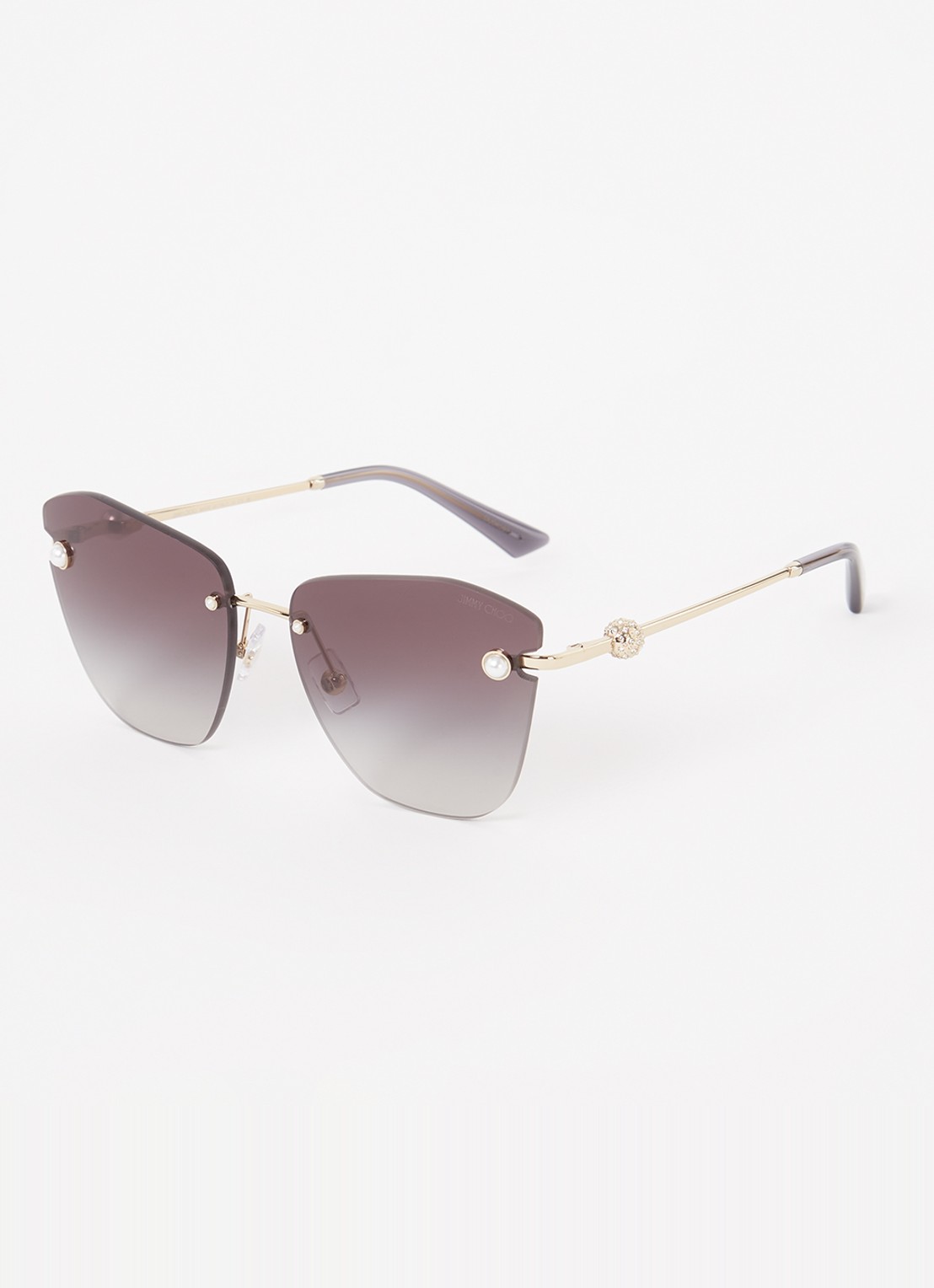 Jimmy Choo Butterfly zonnebril JC4004HB - voorkant goud