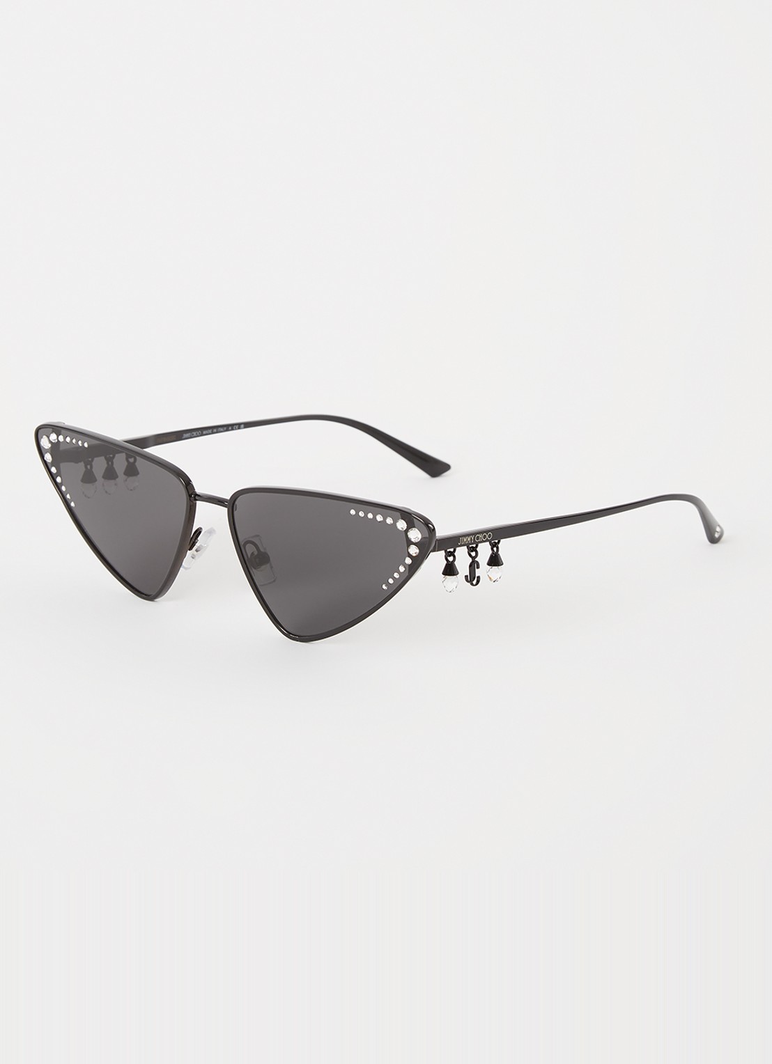 Jimmy Choo Cat Eye zonnebril JC4001B - voorkant 4 zwart