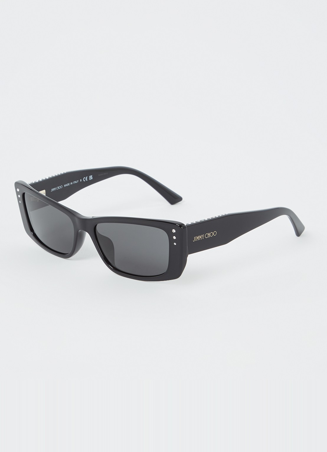 Jimmy Choo Cat Eye zonnebril JC5002BU - voorkant 4 zwart