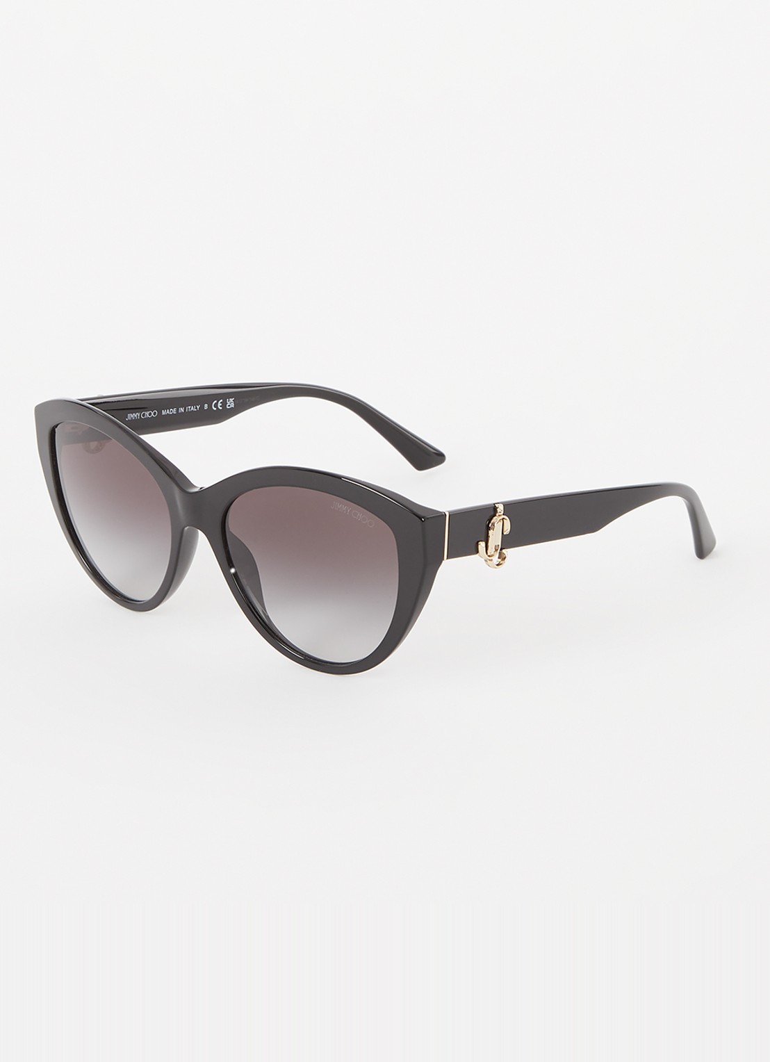 Jimmy Choo Cat Eye zonnebril JC5007 - voorkant zwart