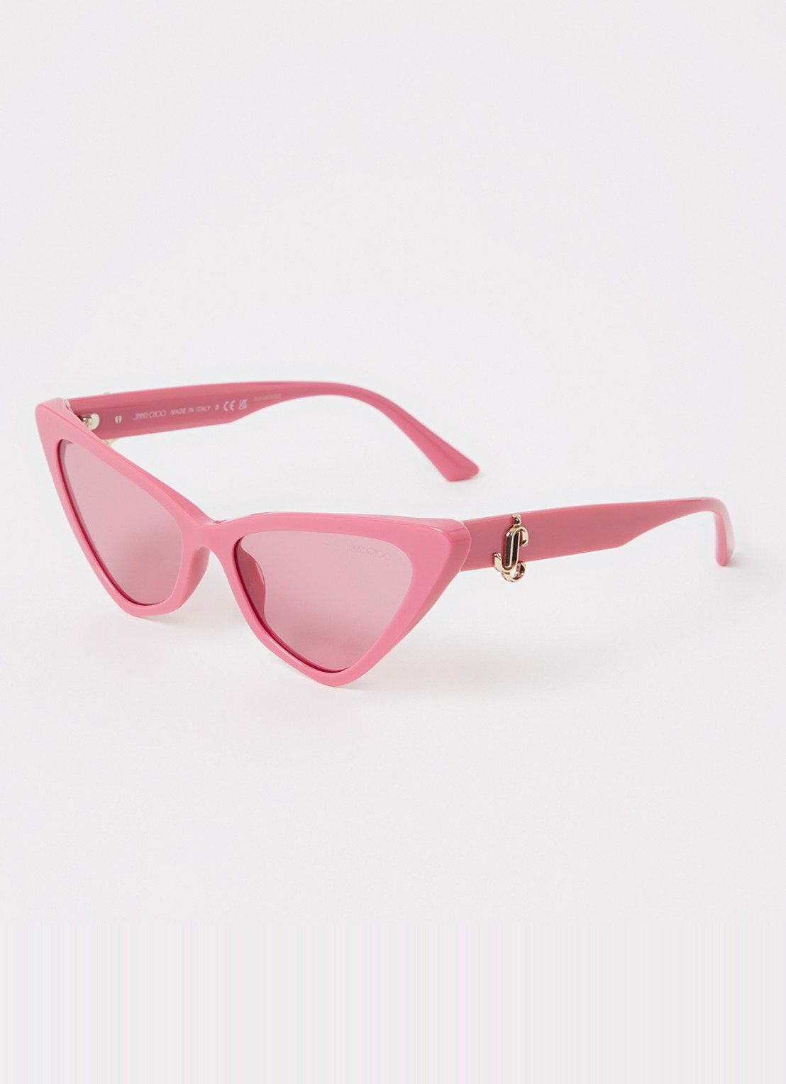 Jimmy Choo Cat Eye zonnebril JC5008 - voorkant roze