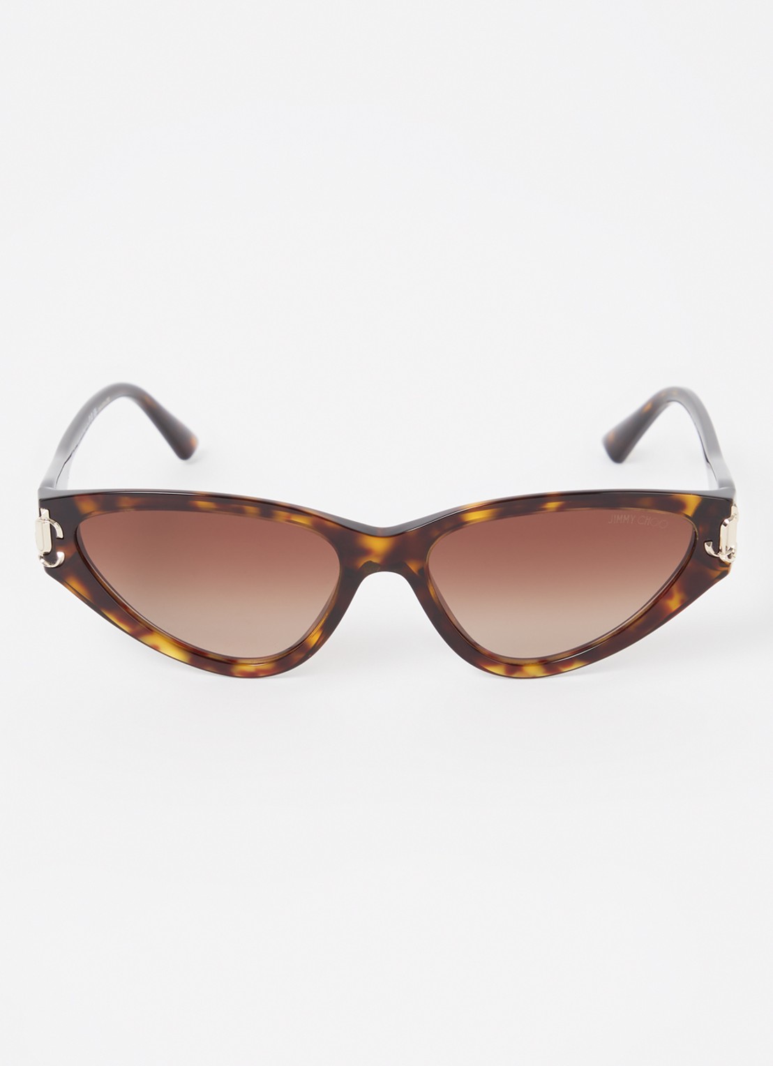 Jimmy Choo Cat Eye zonnebril JC5019 - detail bruin
