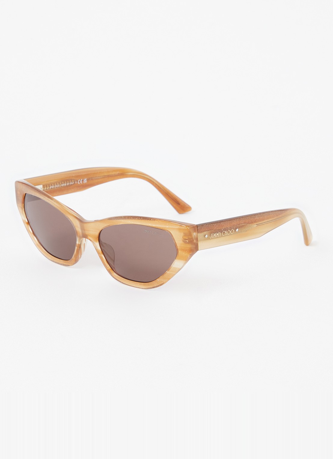 Jimmy Choo Cat Eye zonnebril JC5022B - voorkant bruin