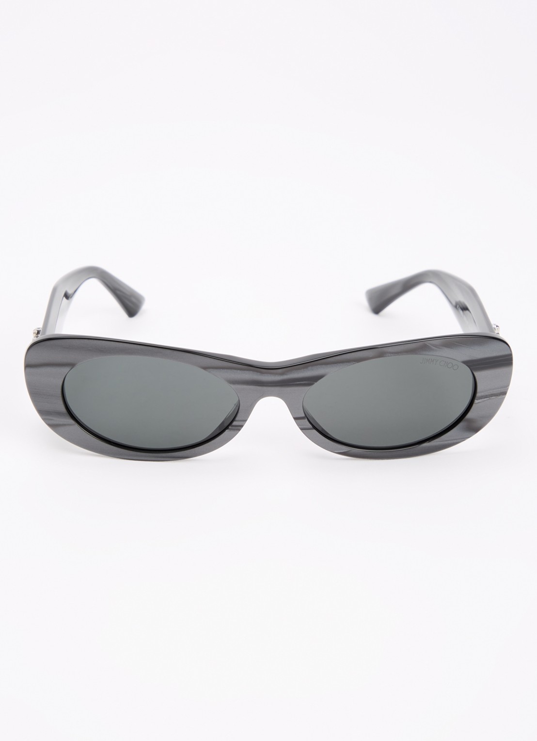 Jimmy Choo Cat Eye zonnebril JC5038BU - detail antraciet