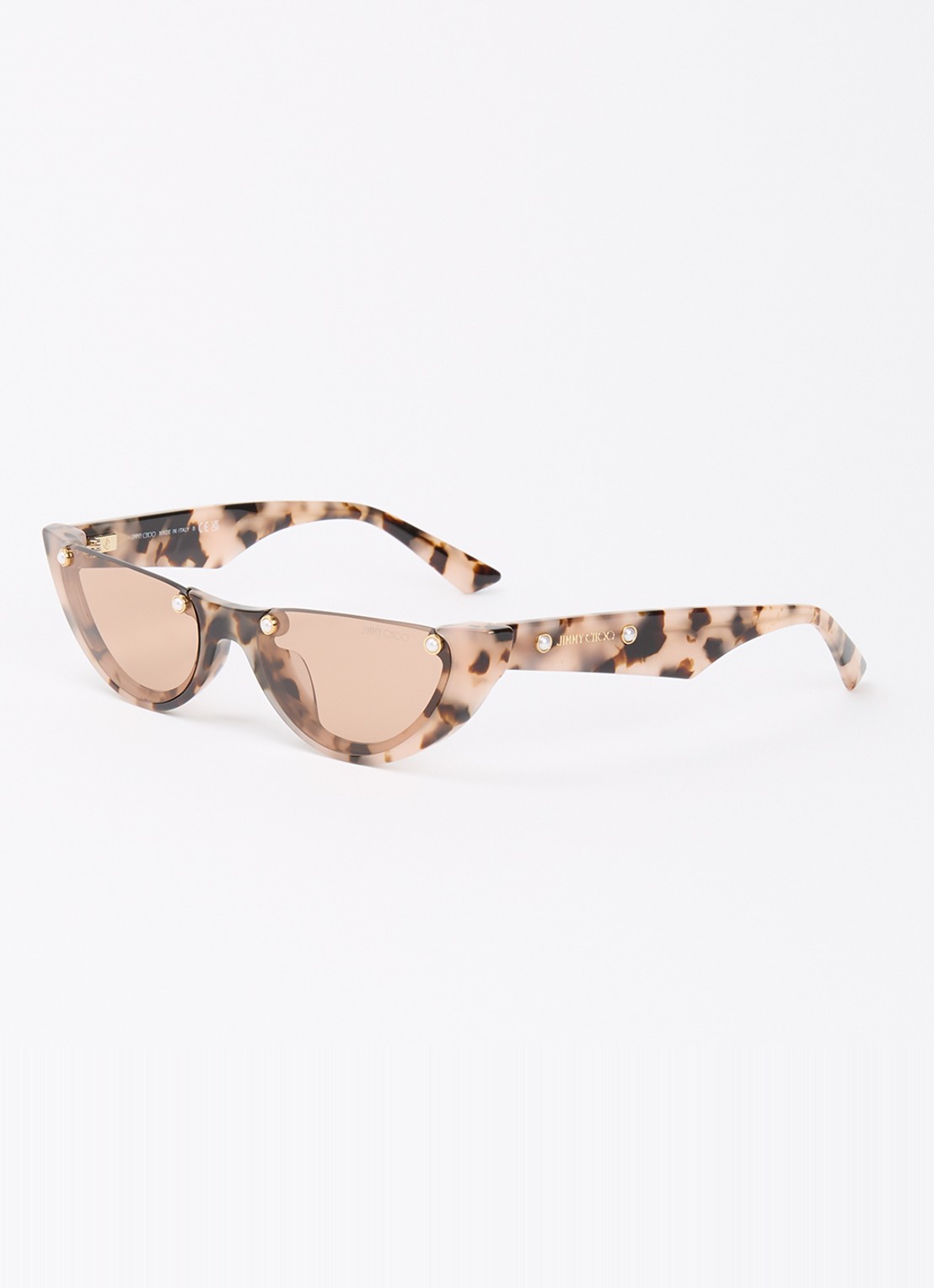 Jimmy Choo Cat Eye zonnebril JC5049HU - voorkant 4 oudroze