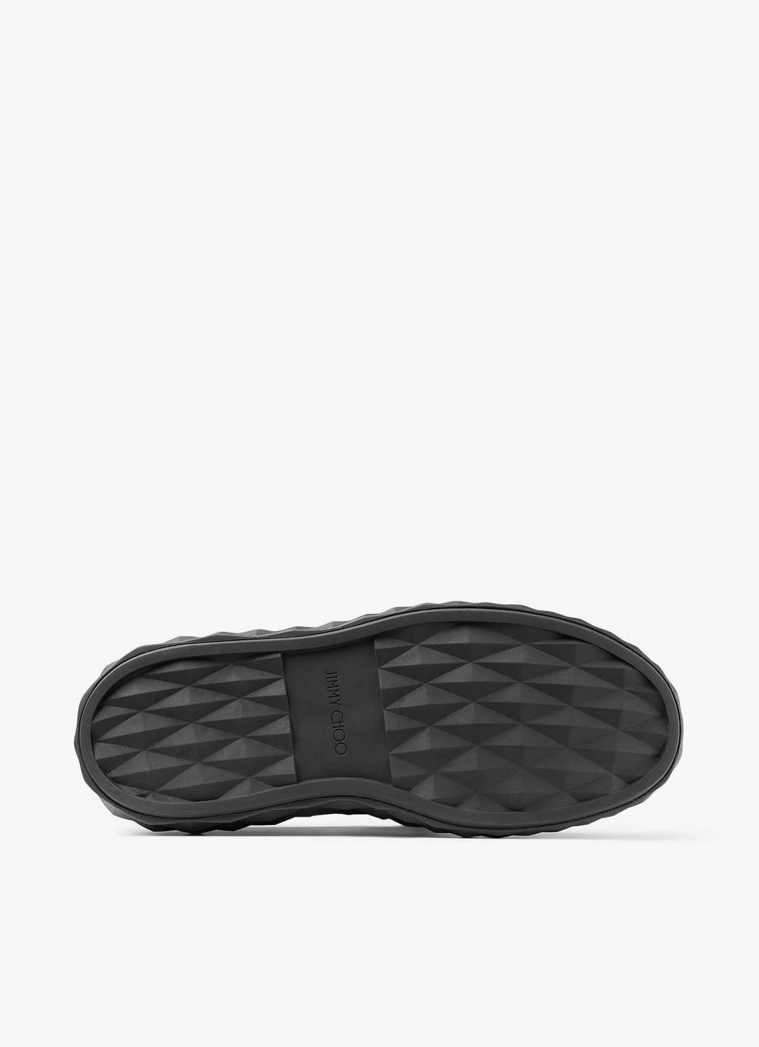 Jimmy Choo Diamond Light Maxi/F sneaker van leer - detail 6 zwart