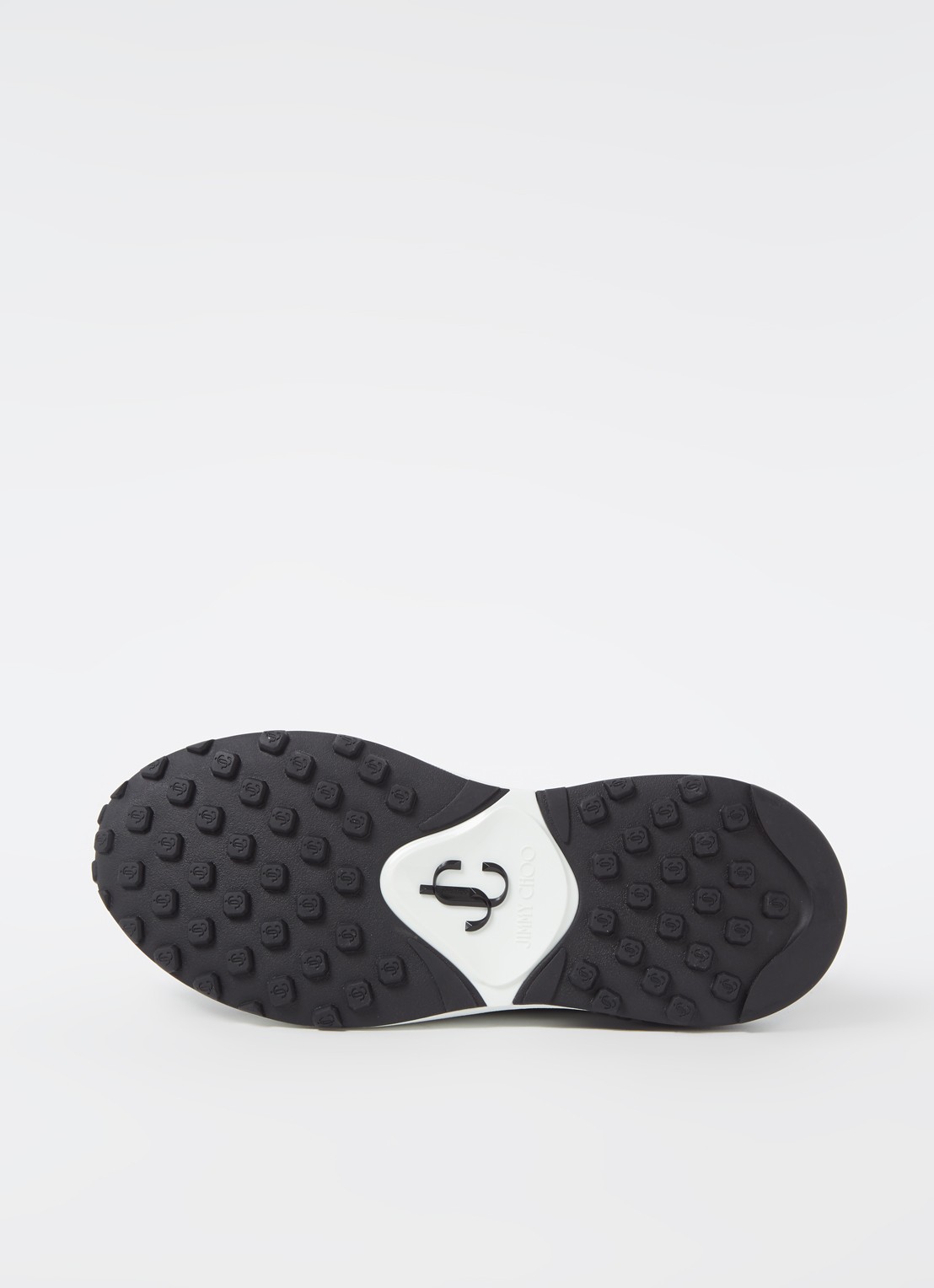 Jimmy Choo Memphis sneaker met suède details - detail 7 zwart