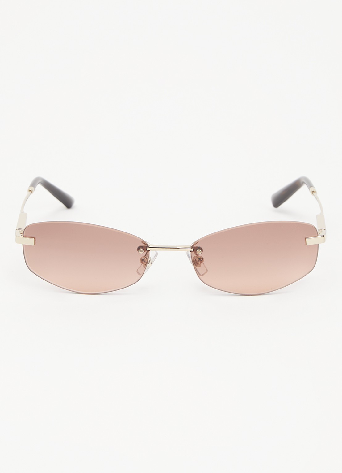 Jimmy Choo Retro zonnebril JC4013D   - detail 2 donkerbruin