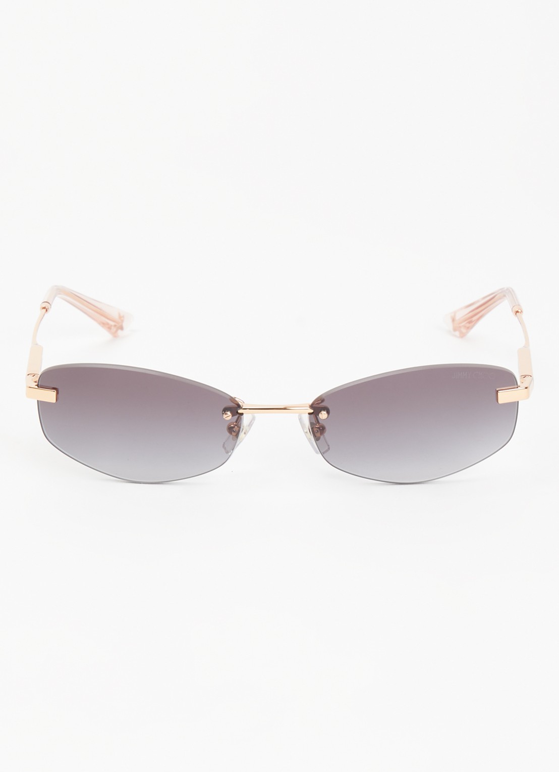Jimmy Choo Retro zonnebril JC4013D - detail goud