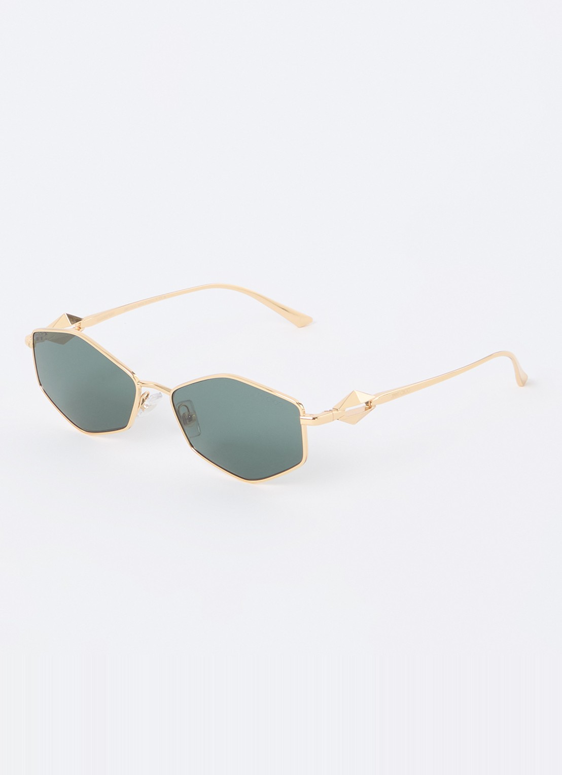 Jimmy Choo Retro zonnebril JC4017 - voorkant goud