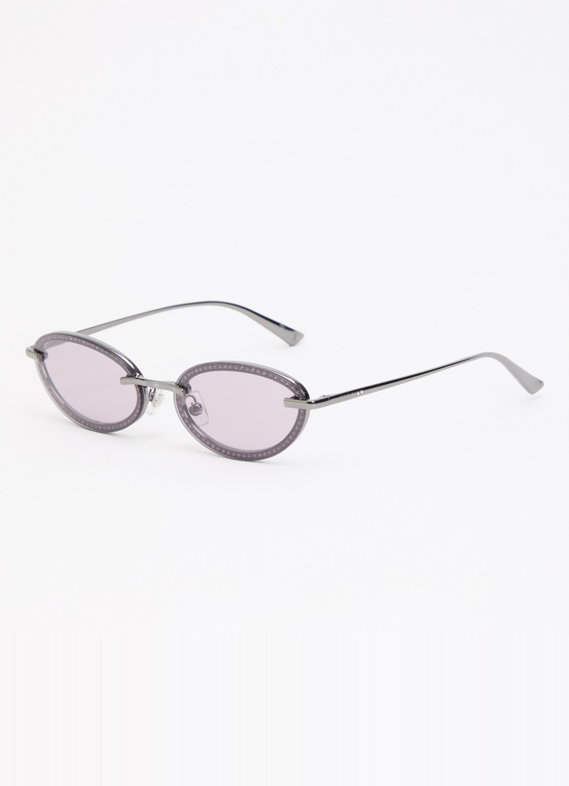 Jimmy Choo Retro zonnebril JC4020B - voorkant 4 donkergrijs