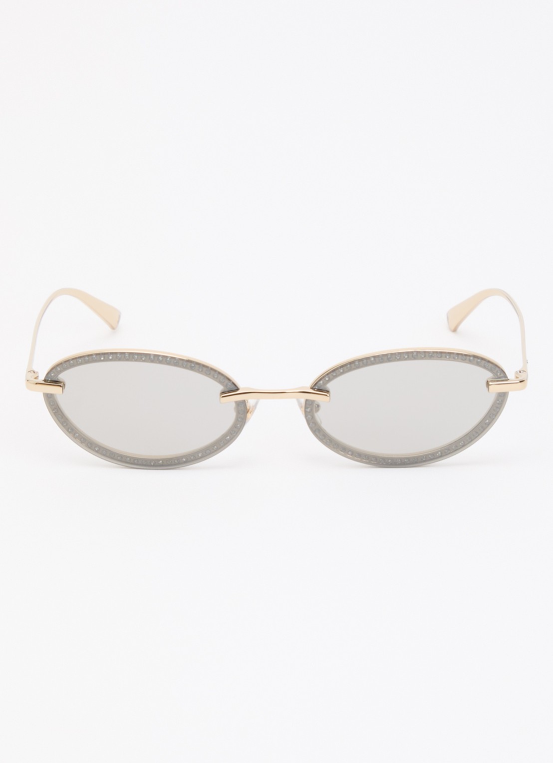 Jimmy Choo Retro zonnebril JC4020B - detail zilver